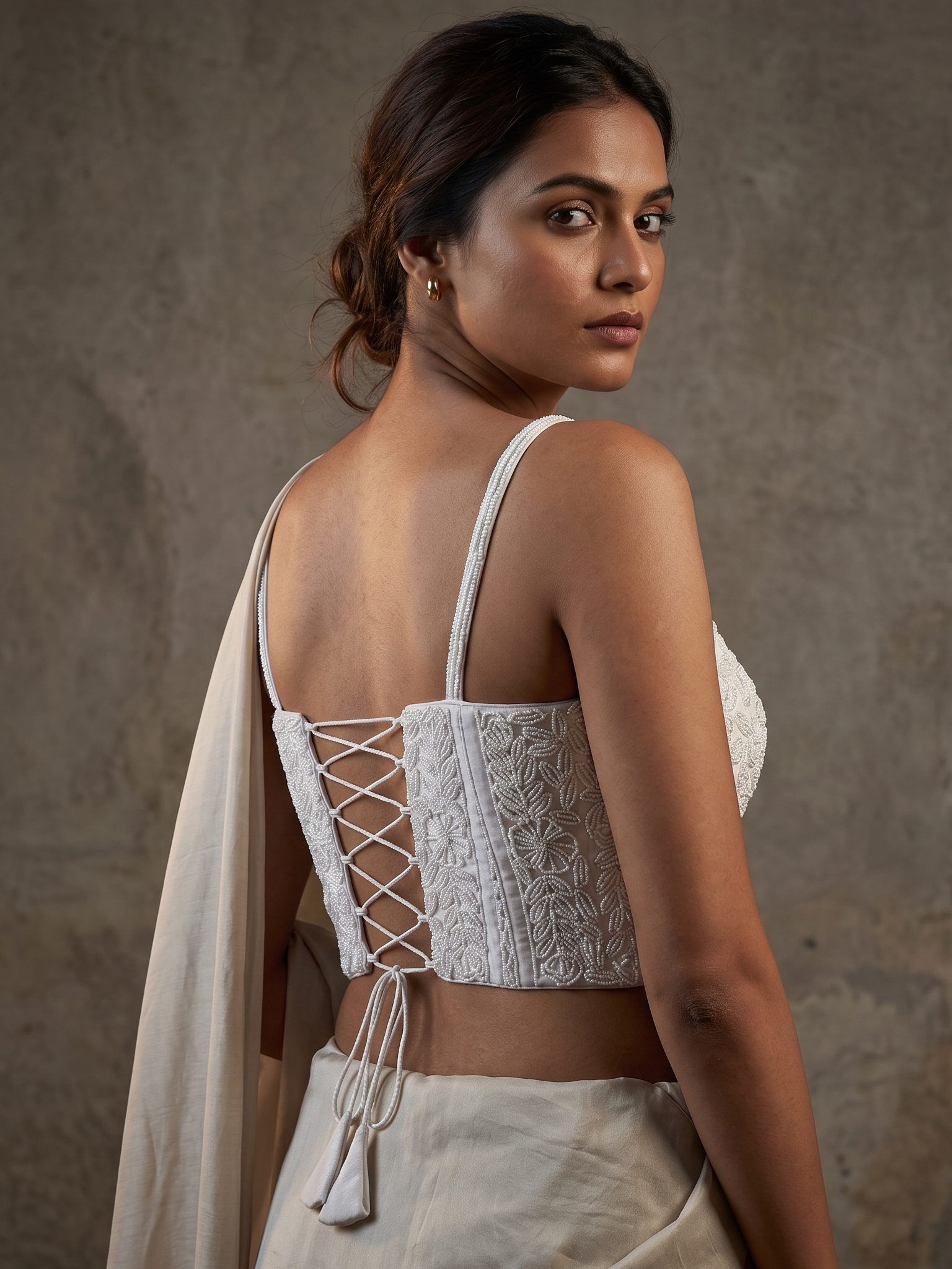 Aabira Premium Designer Cord Set Blouse