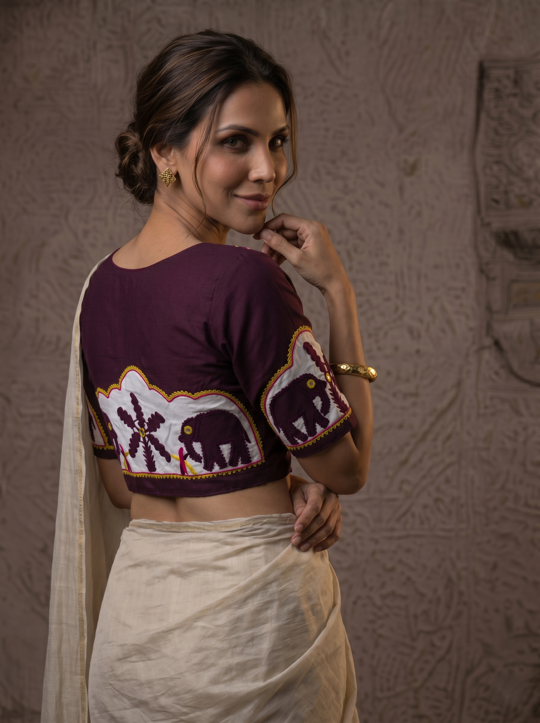 Elegance Cotton Blouse
