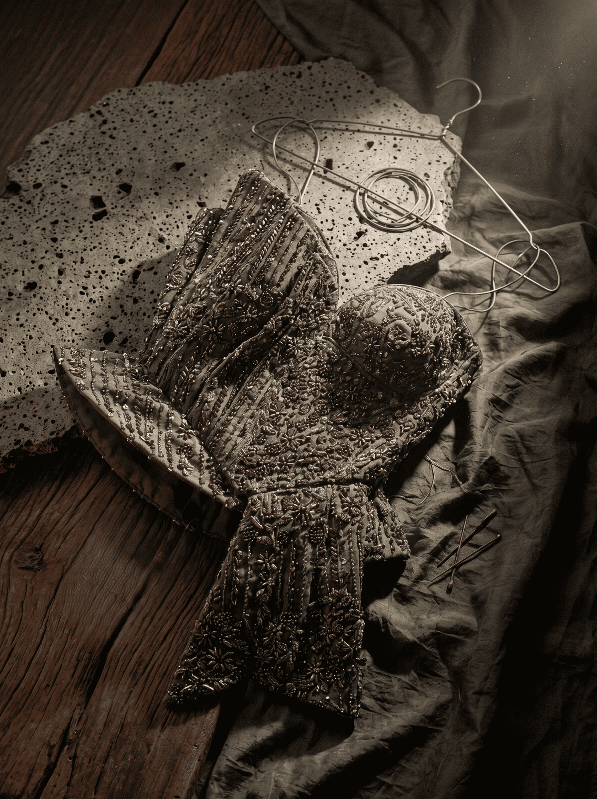 Sereia Bead Work Blouse
