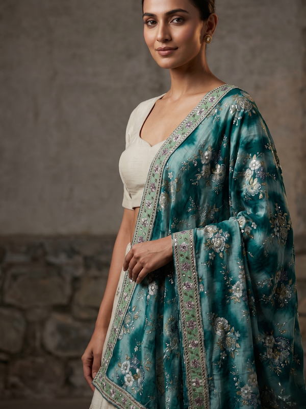 Kashvi Festive Chinon Dupatta