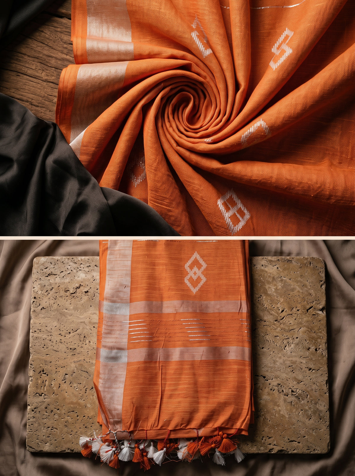 Samaira D-Linen Cotton Saree
