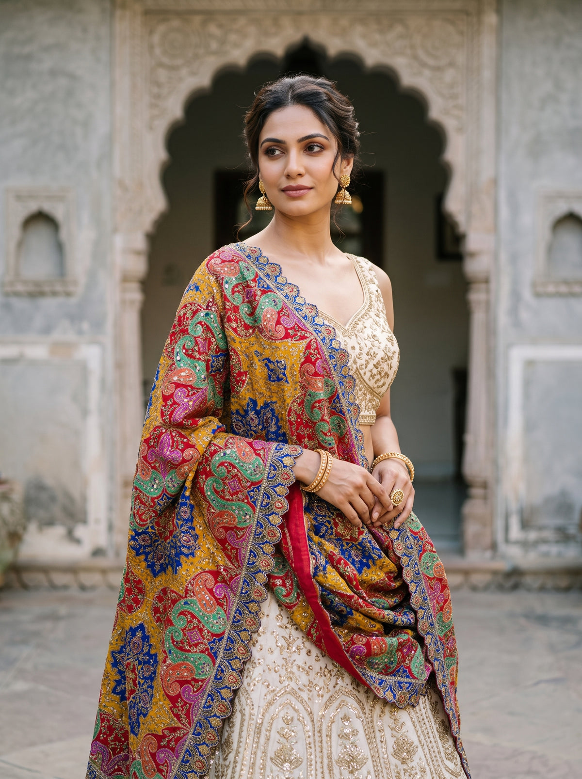 Kiara Premium Chinon Dupatta