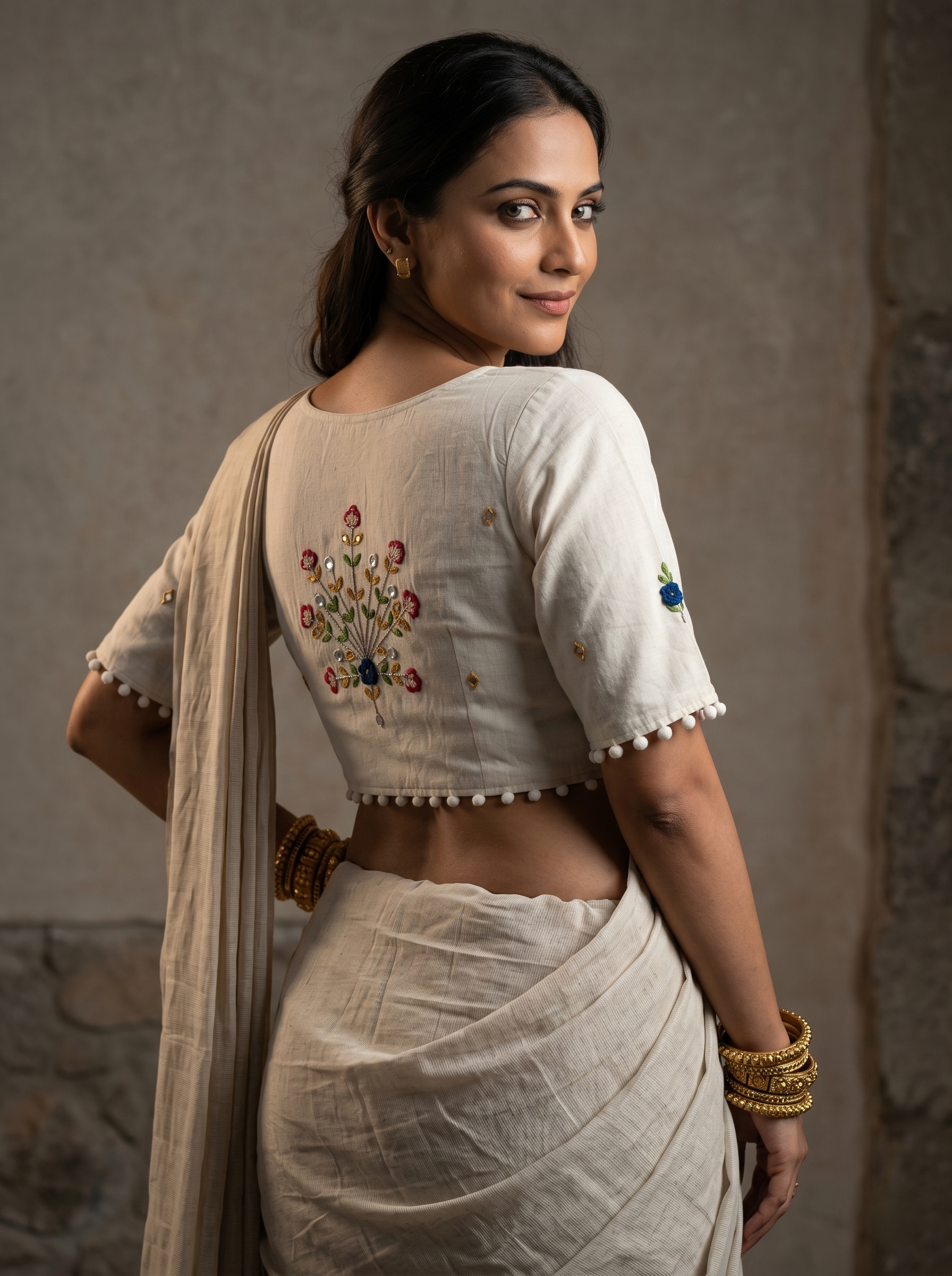Elite Craft Cotton Blouse