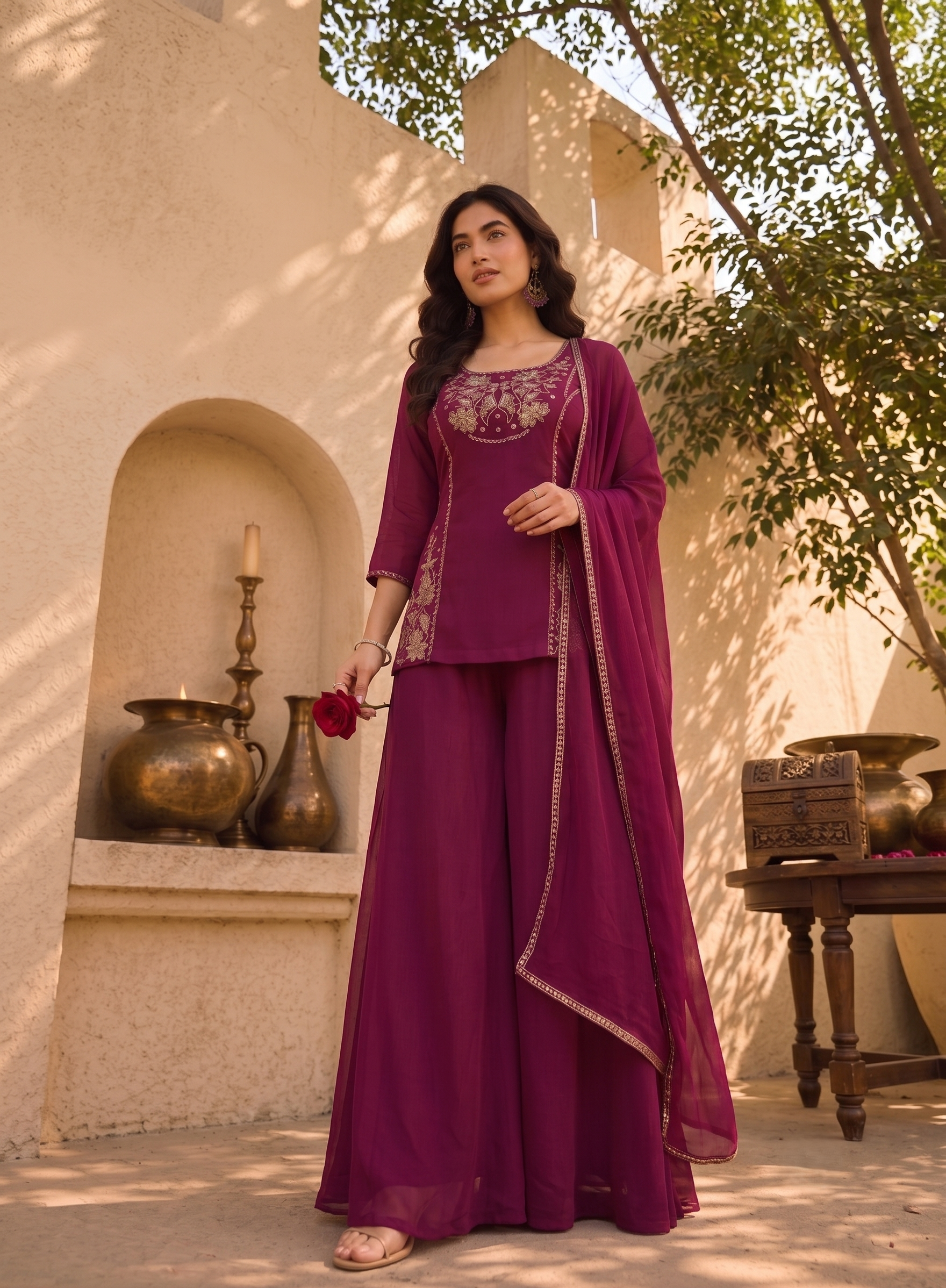 Ruhani Mal 2 Tone Designer Set