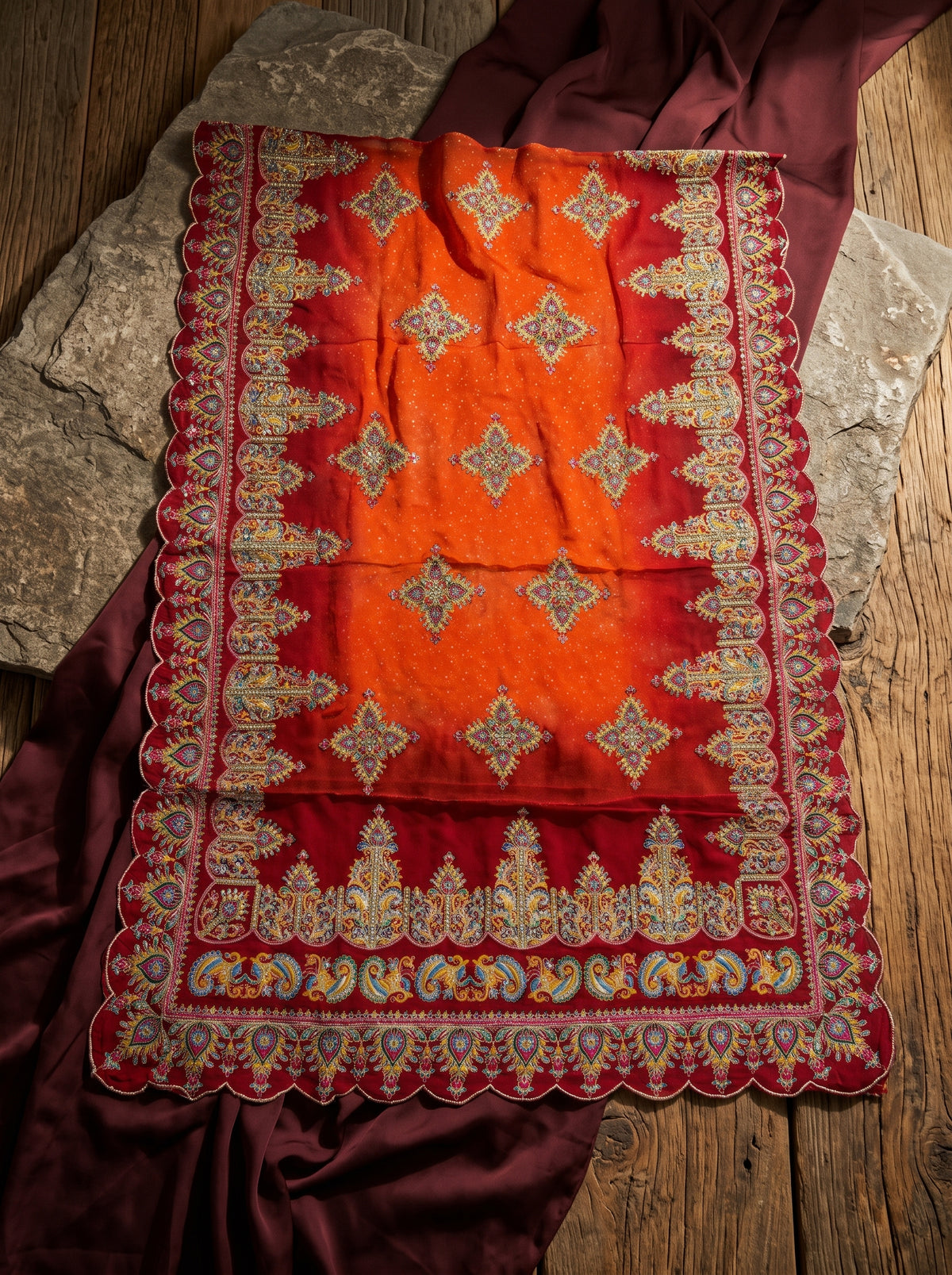 Zarika Chinon Dupatta