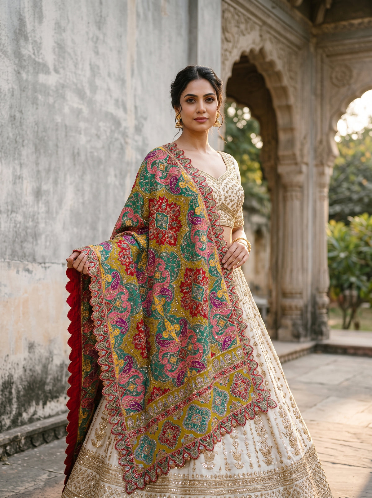 Kiara Premium Chinon Dupatta