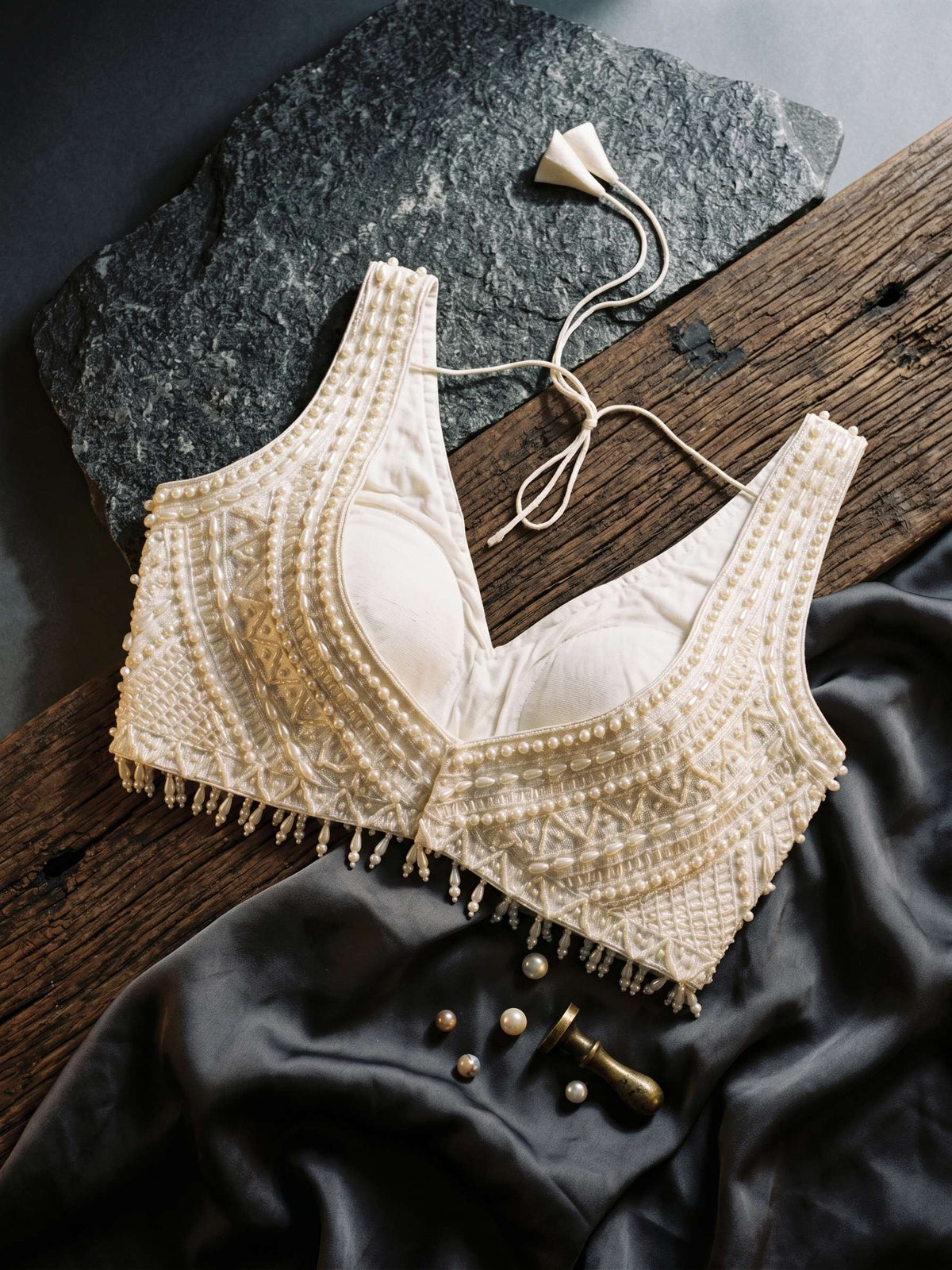 Grande Aurelle Handcrafted Blouse