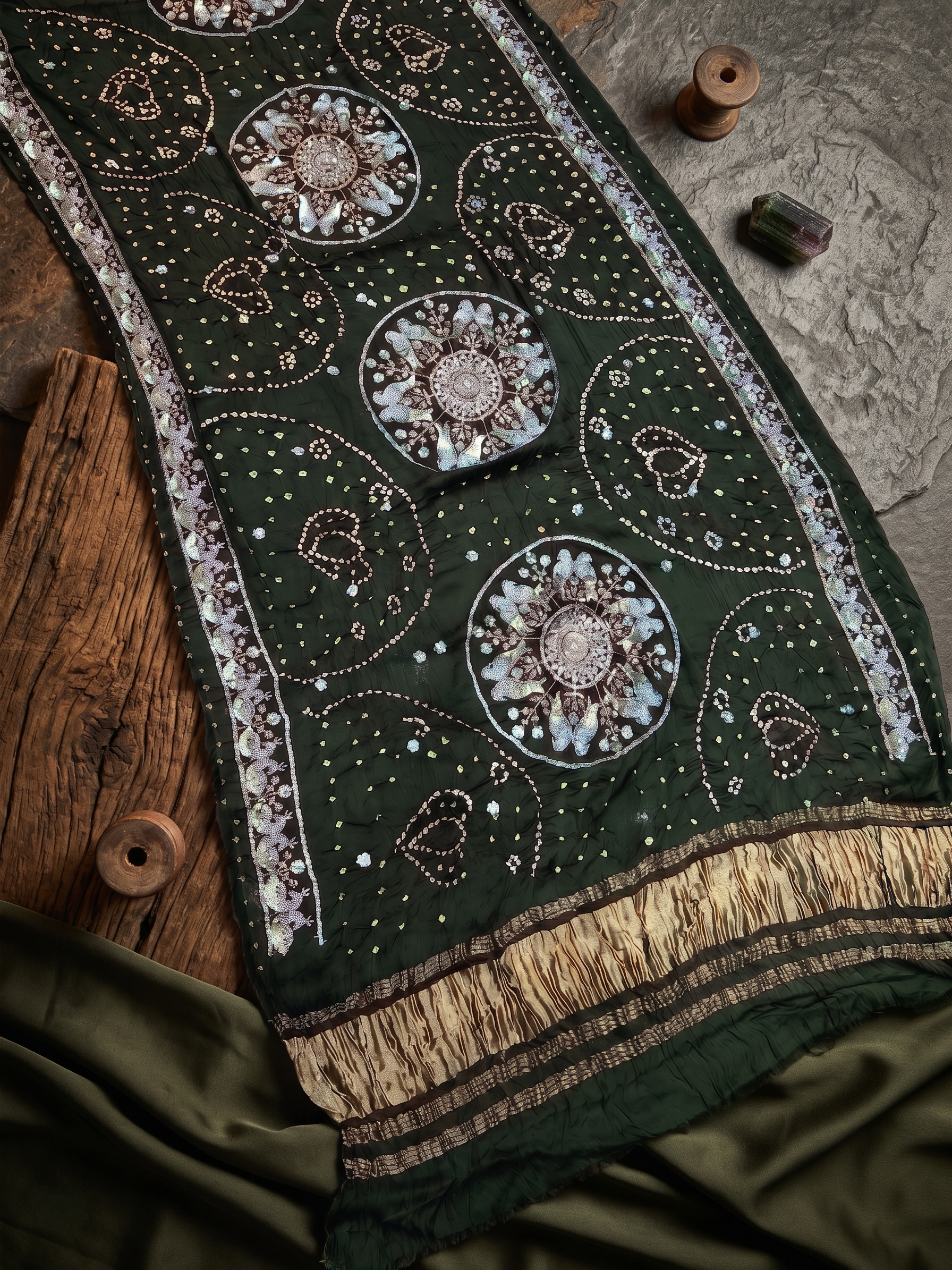 Royal Gajji Silk Dupatta