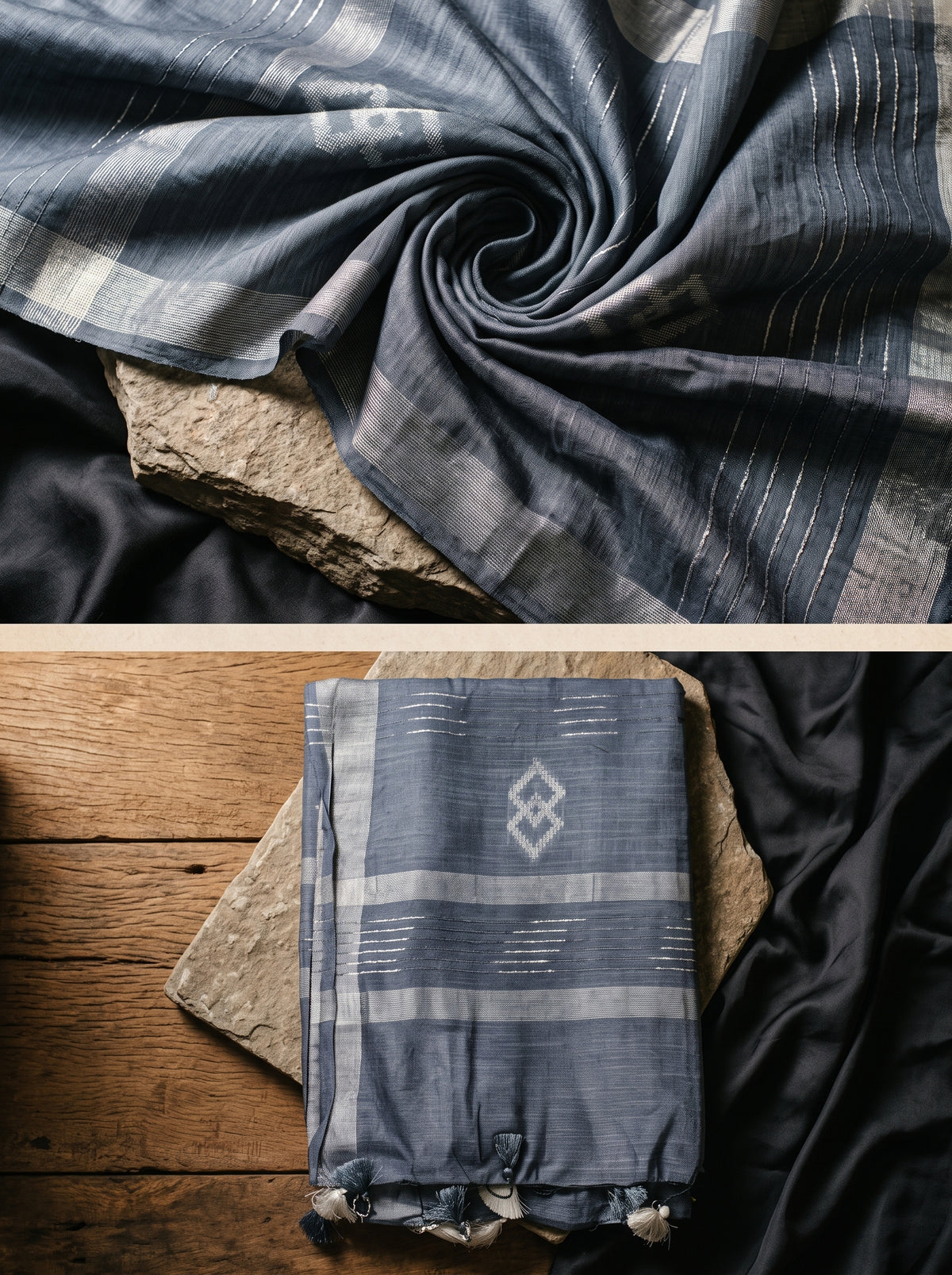 Samaira D-Linen Cotton Saree