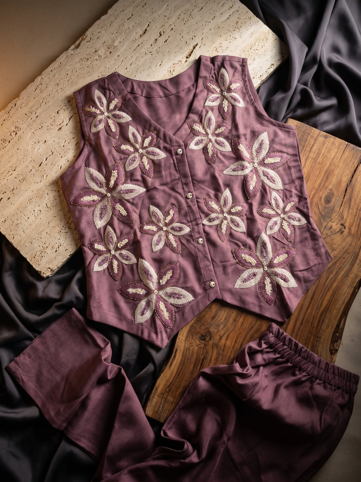 Mahira Twill Embroidery Set