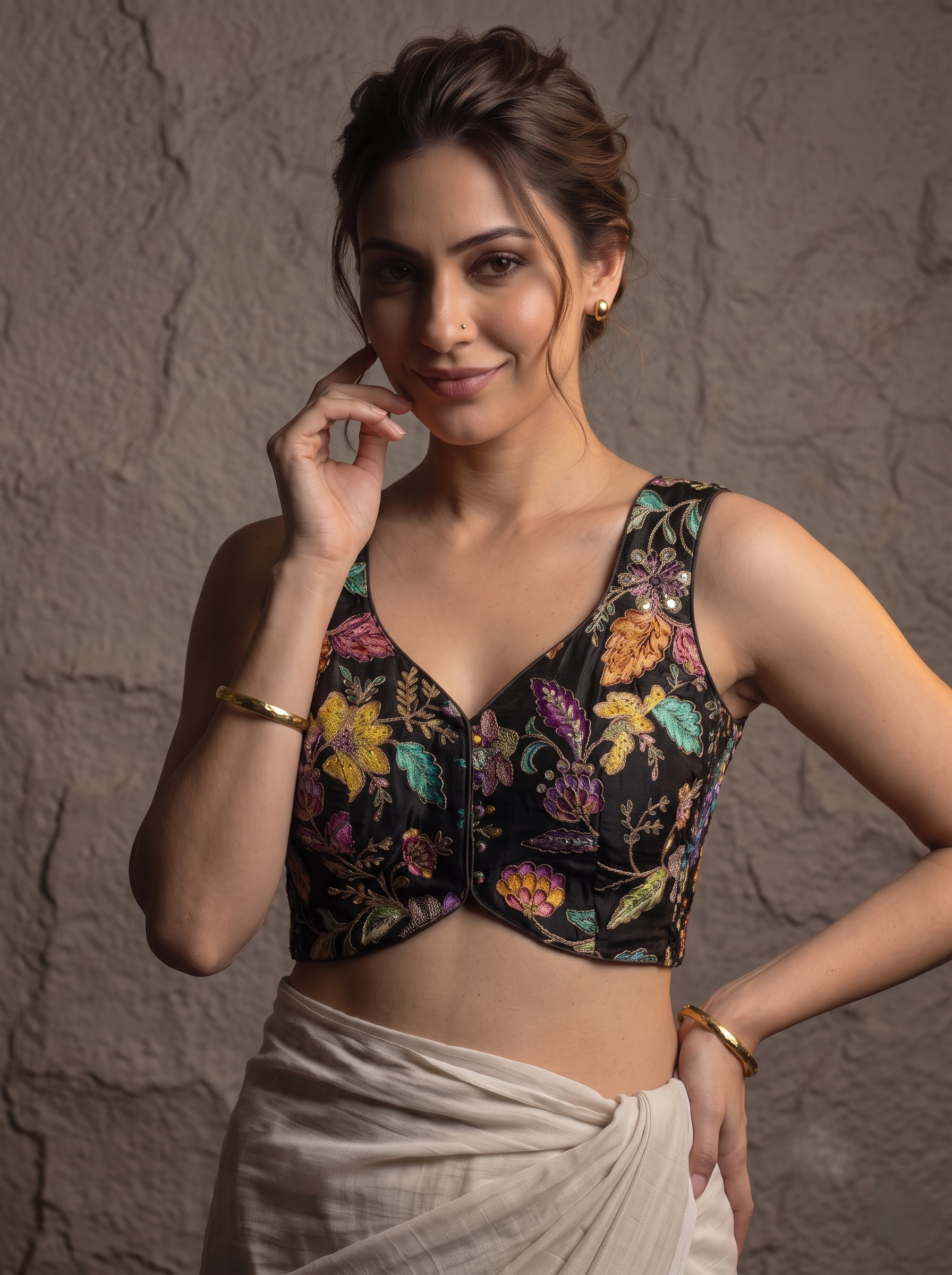 Priyanka Sleeveless Stretchable Blouse