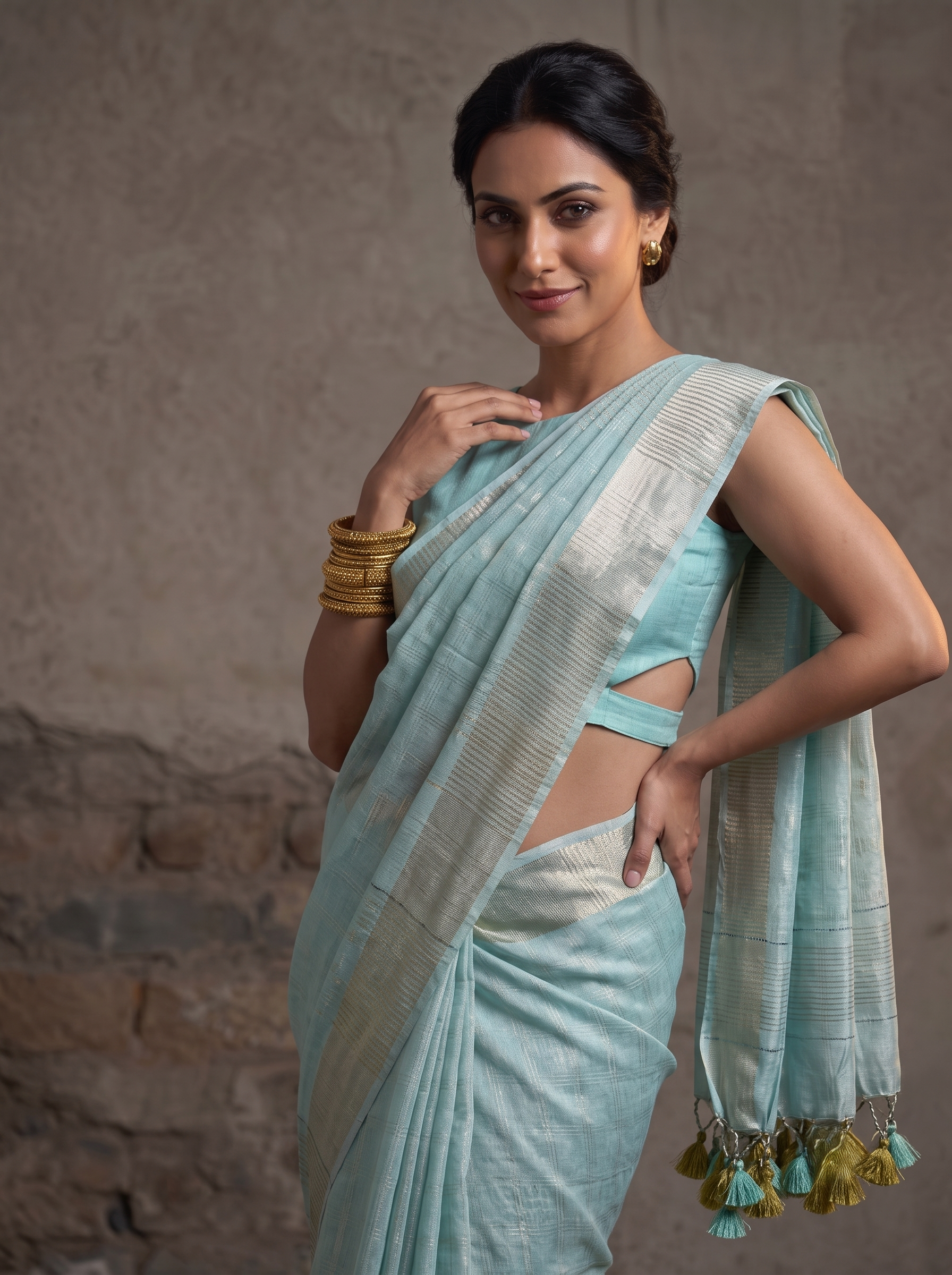 Semi Grace Viscose Silk Saree