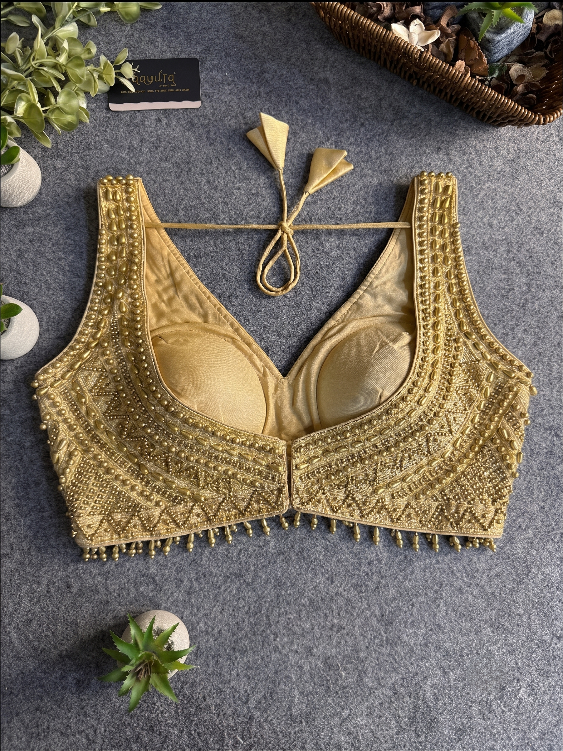 Grande Aurelle Handcrafted Blouse