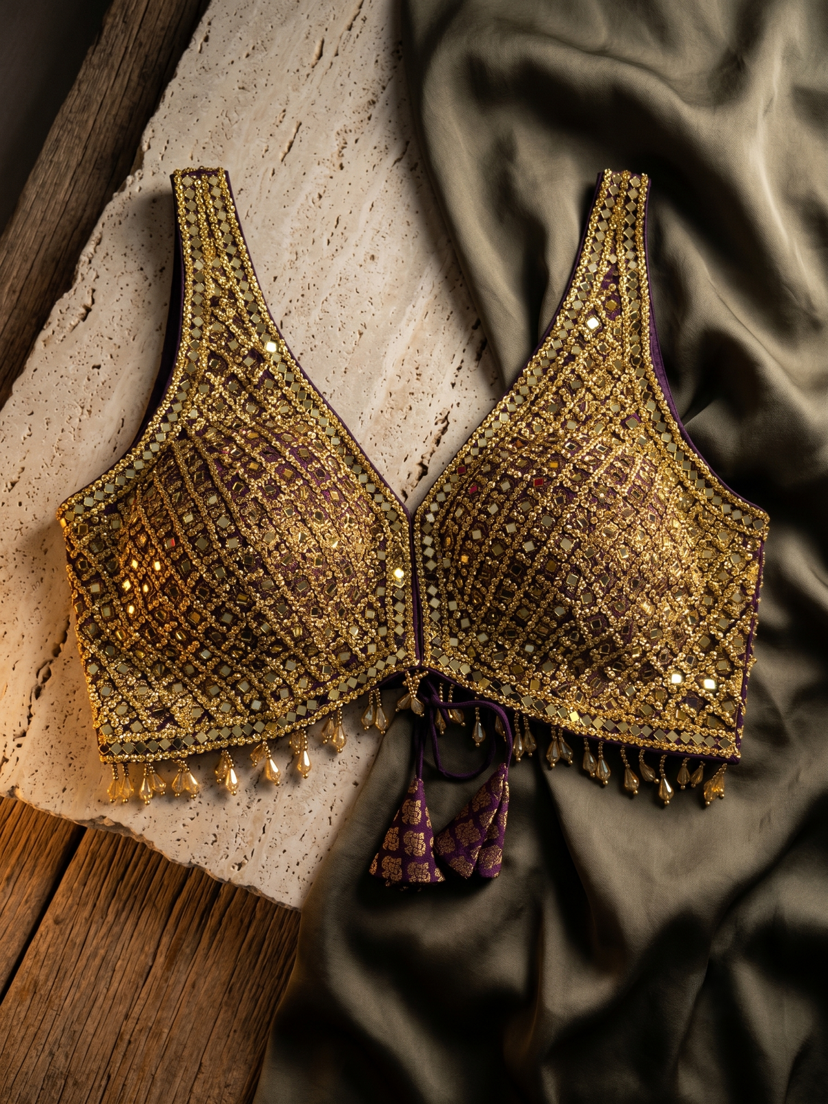 Lunara Festive Glow Blouse