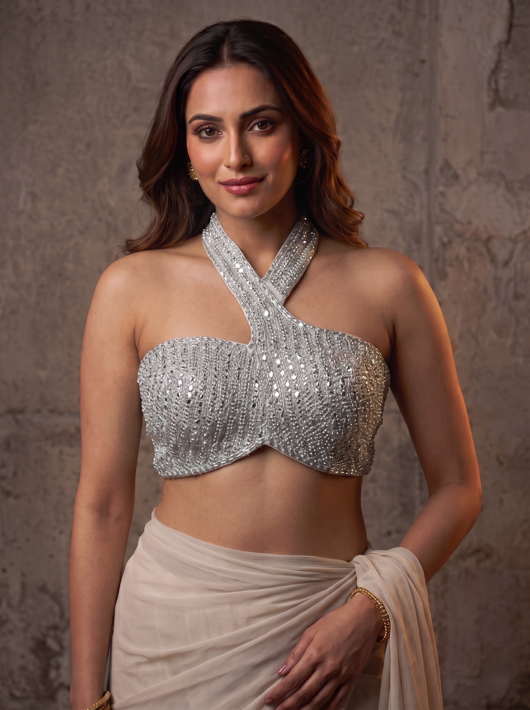 Royale Elegance Handcrafted Blouse