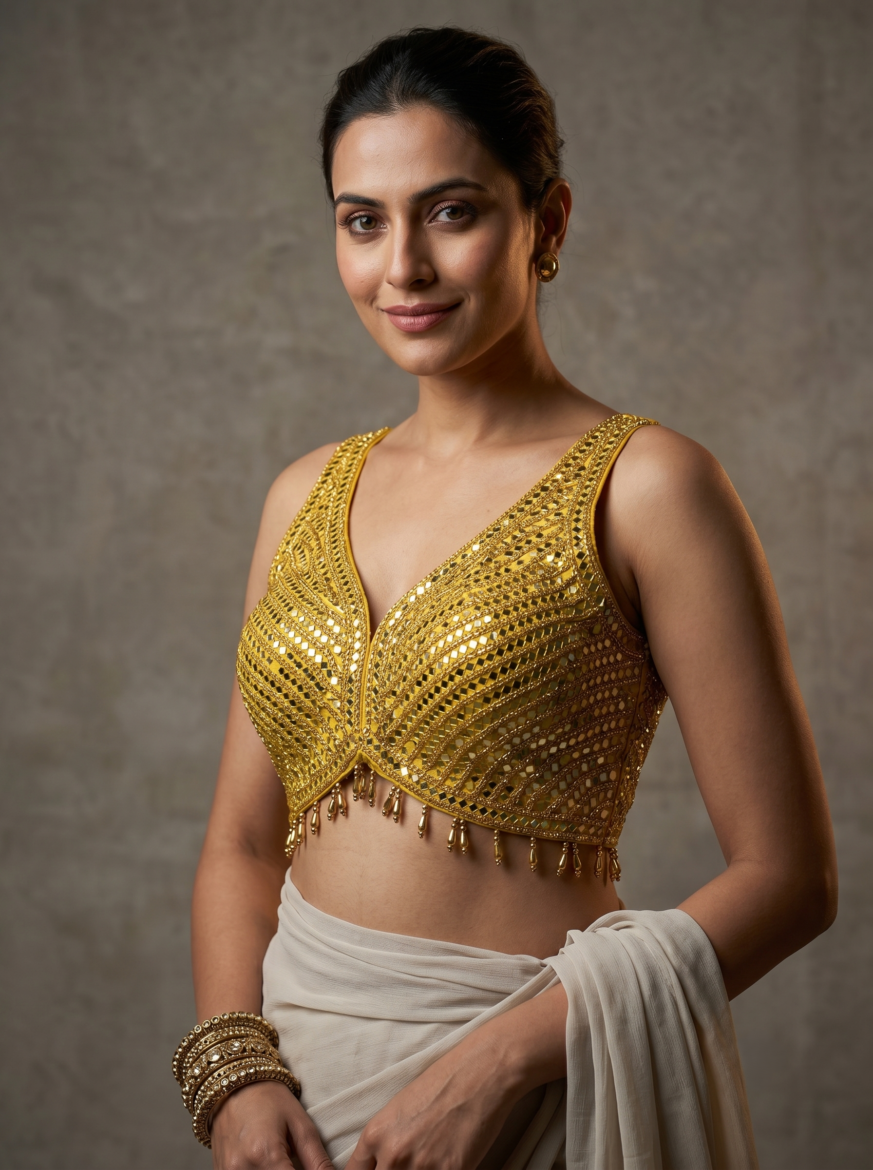 Lunara Festive Glow Blouse