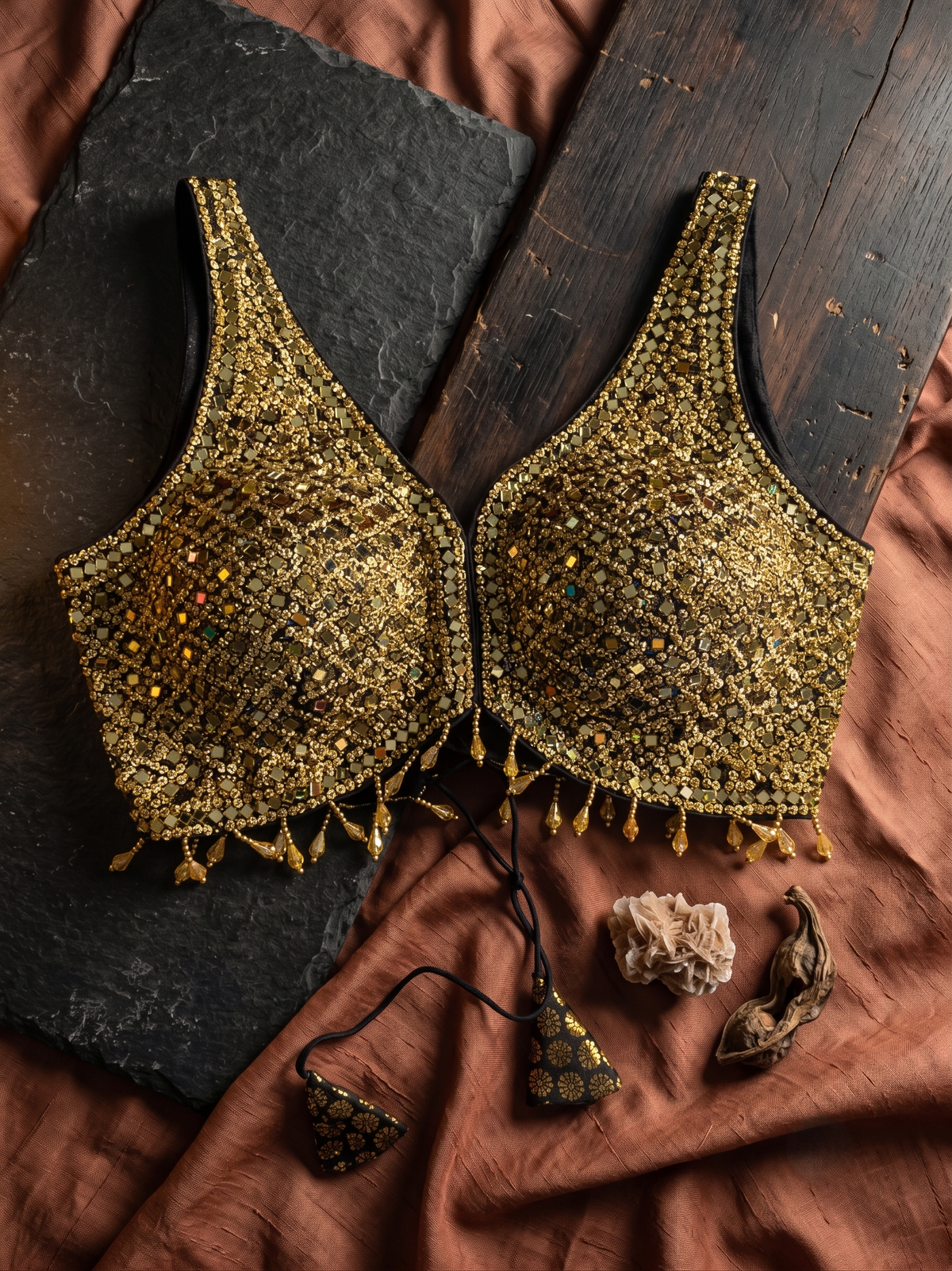 Lunara Festive Glow Blouse