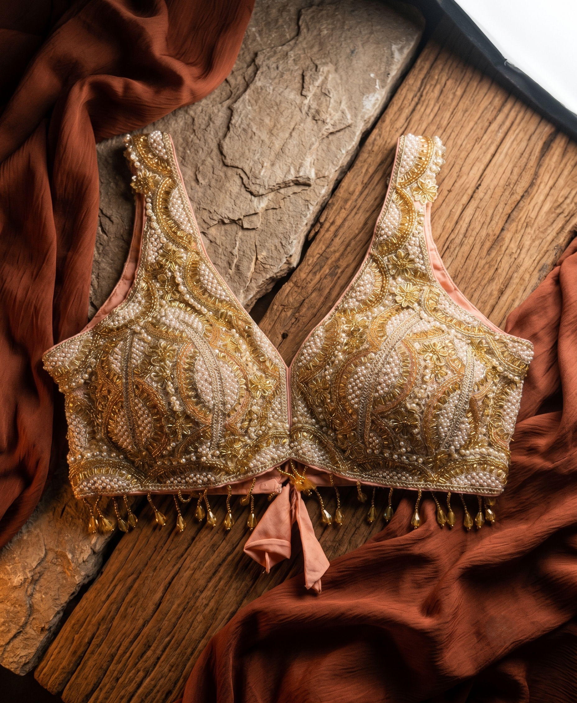 Aradhya Back-Open Designer Blouse