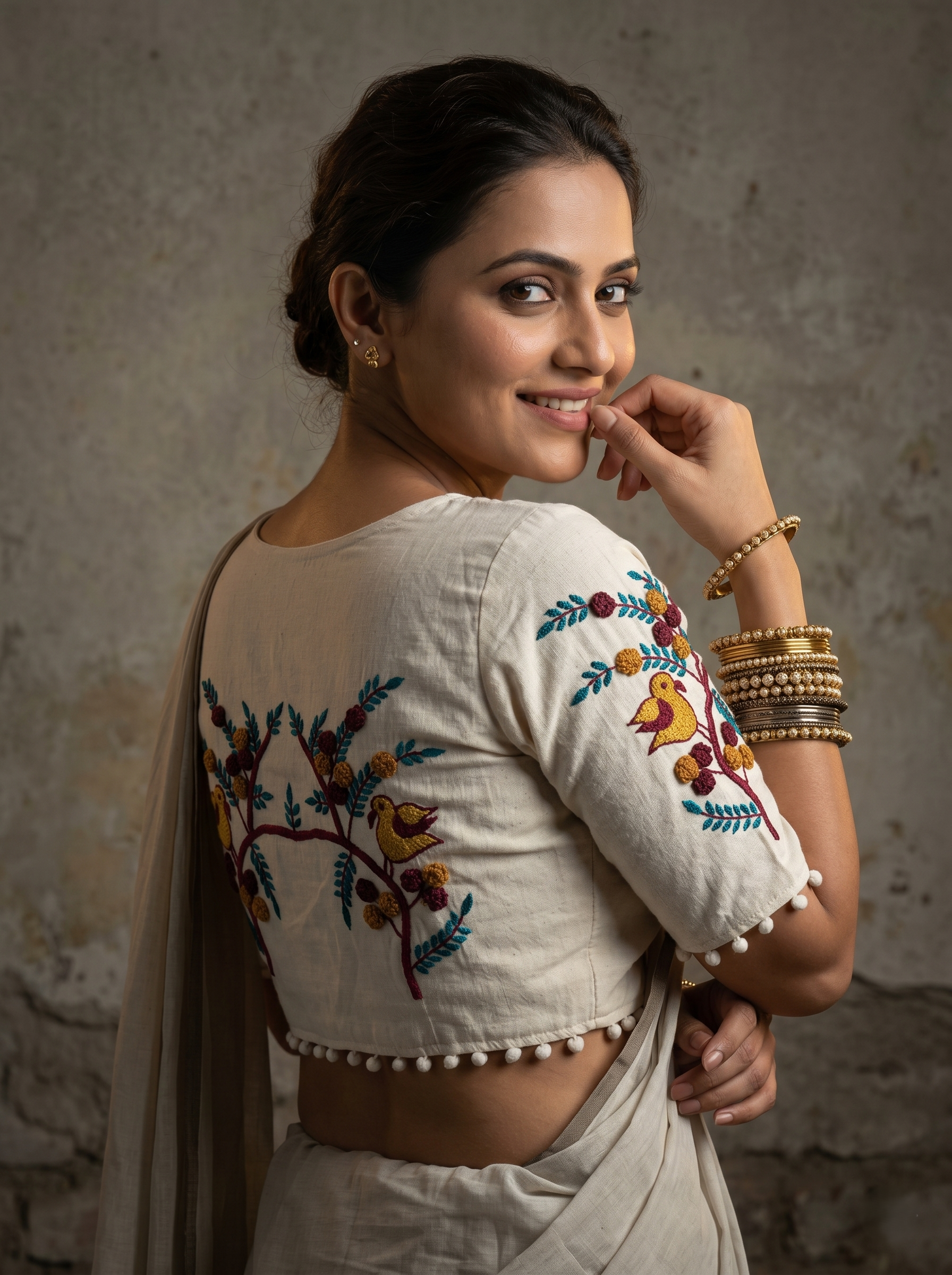 Elite Craft Cotton Blouse