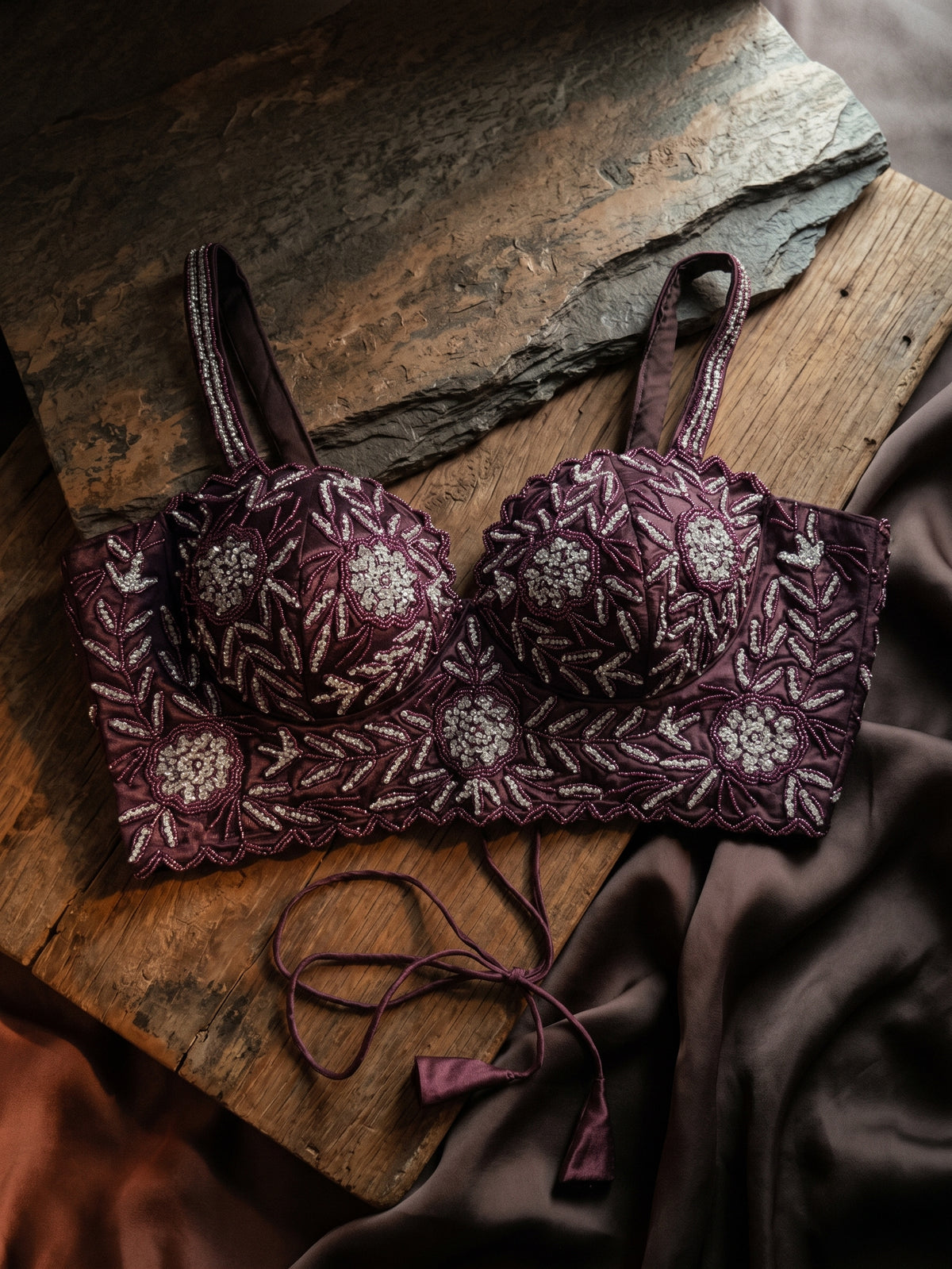 Sitara Handwork Silk Blouse