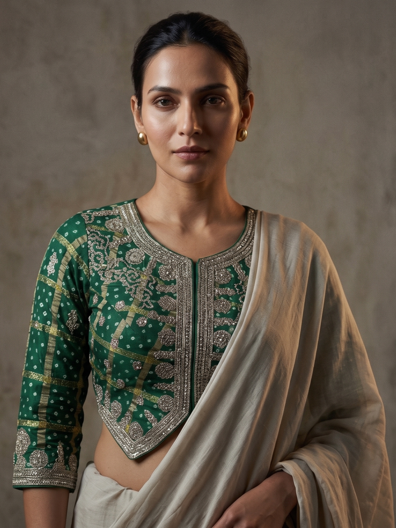 Bandhni Mehfil Blouse