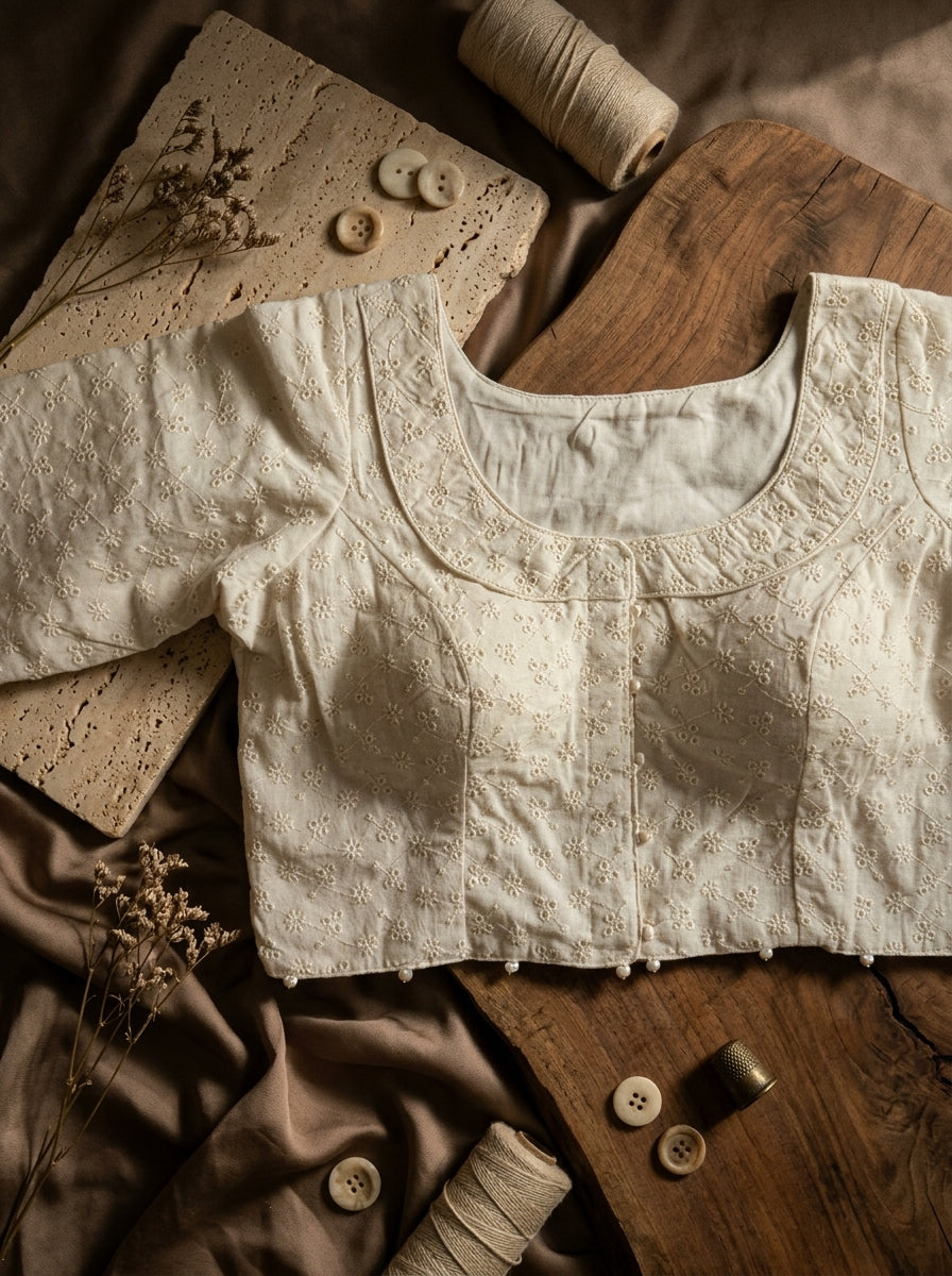 Hakoba Collar Blouse 2