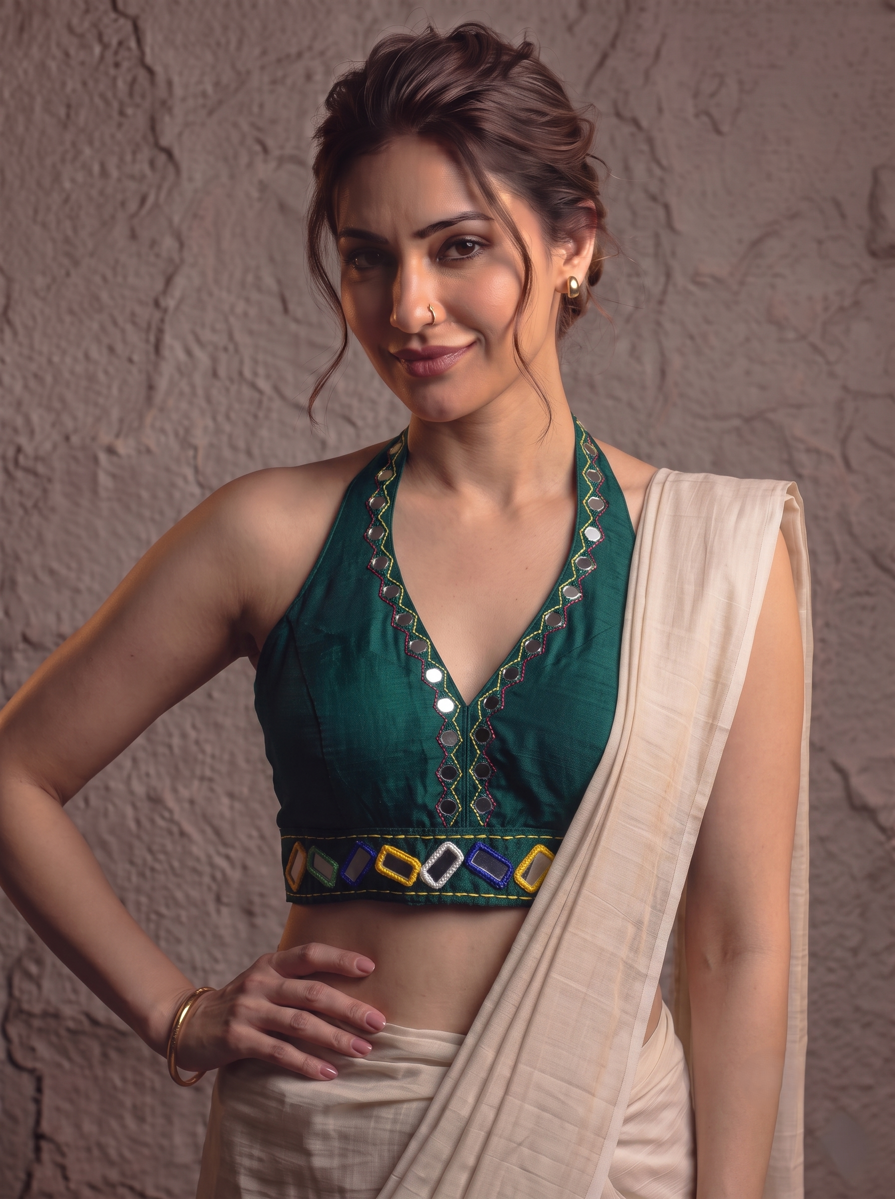 Elara Halter Blouse