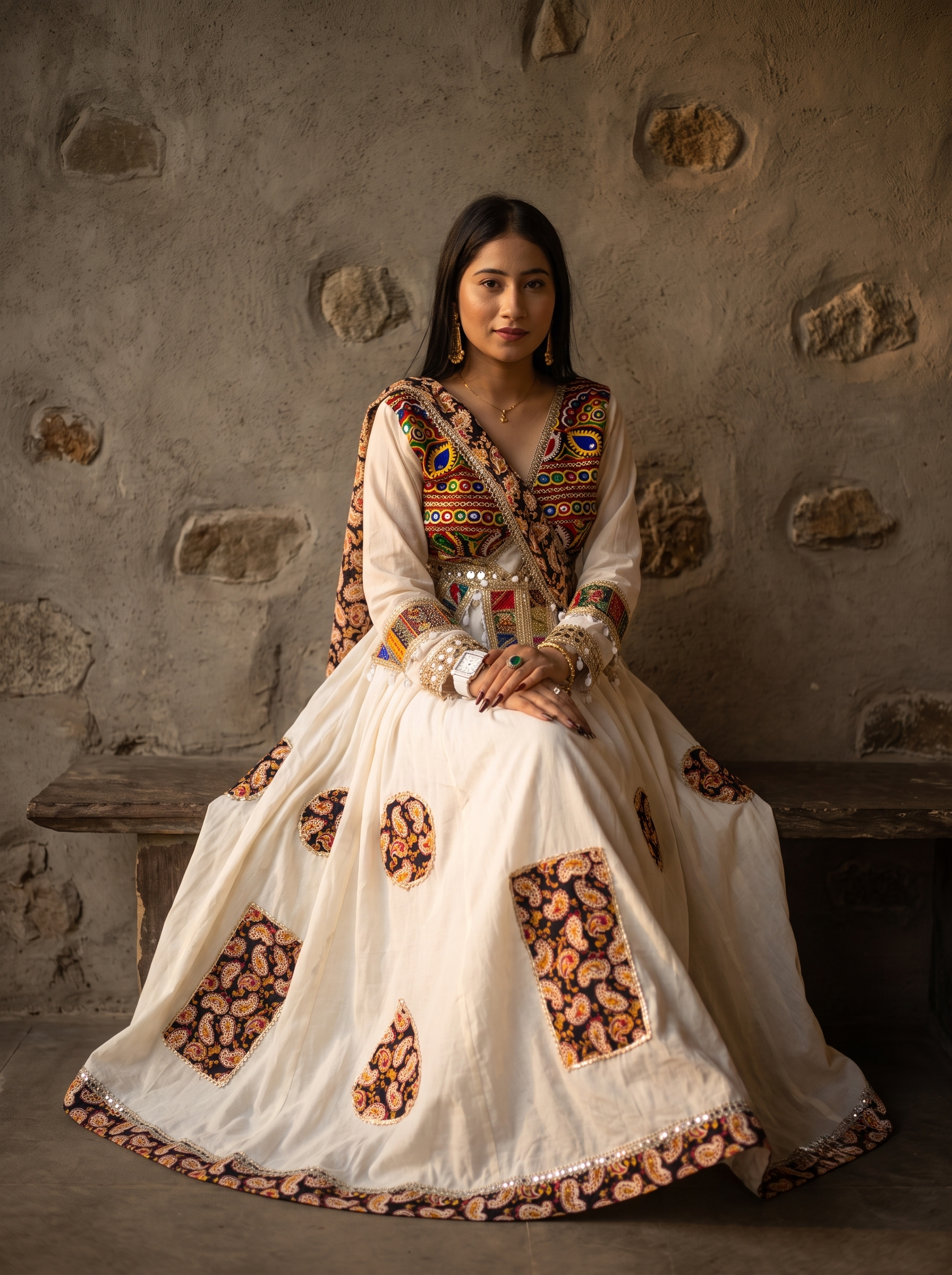 Navrang Mirror Lehenga Set