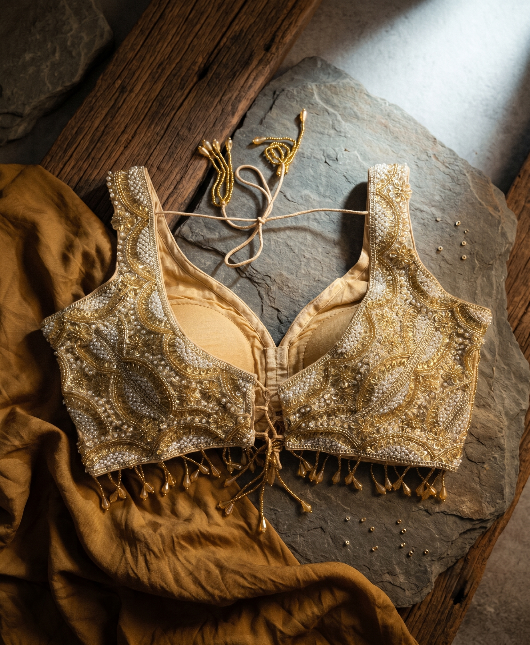 Aradhya Back-Open Designer Blouse