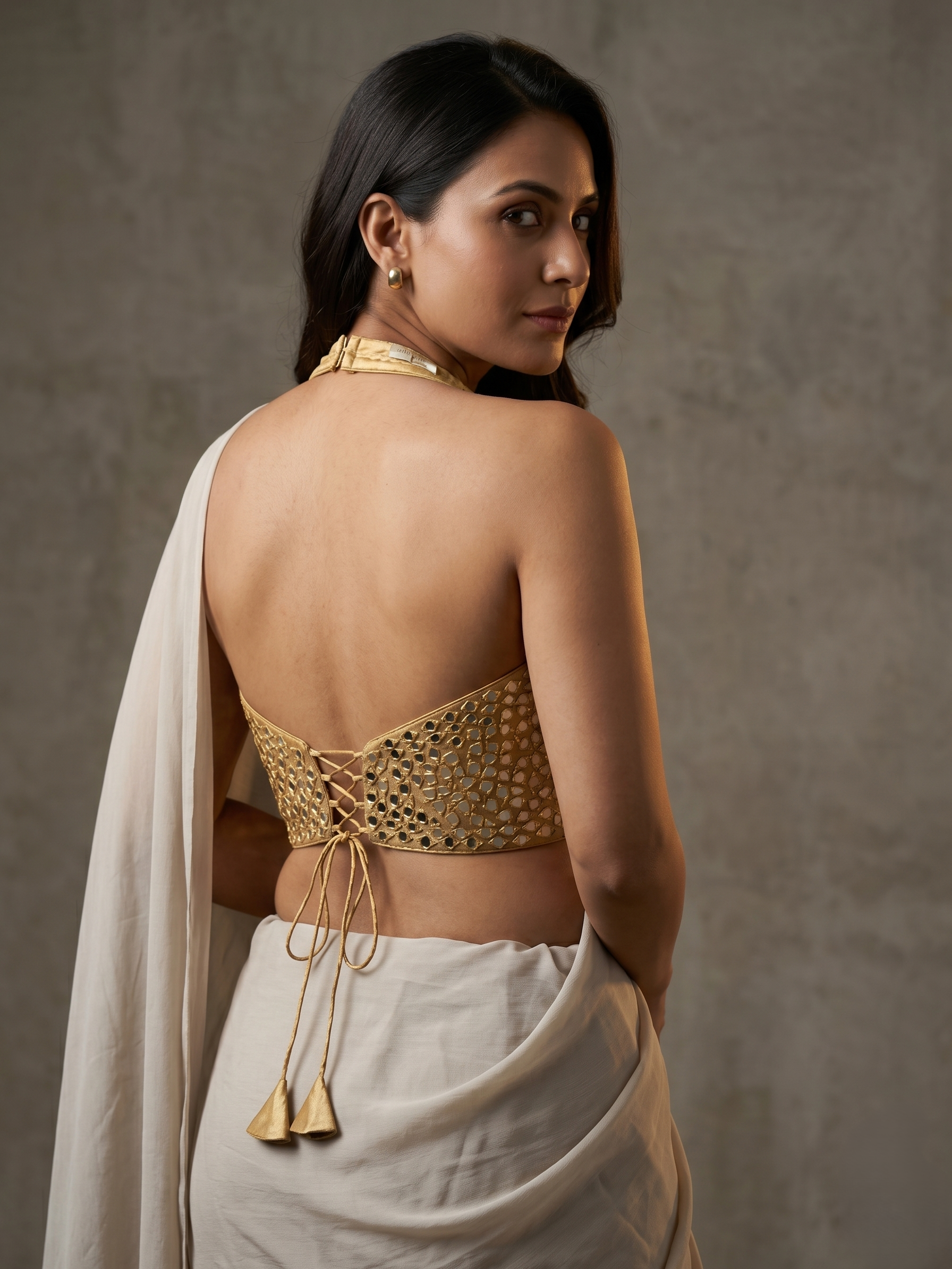 Mirror Muse Halter Blouse