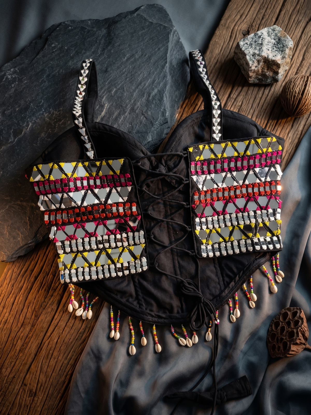 Shanaya Mirrorwork Shell Blouse