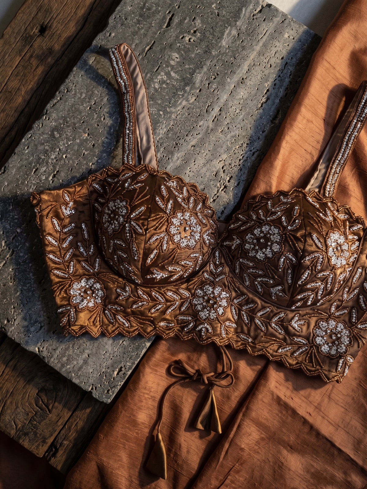 Sitara Handwork Silk Blouse