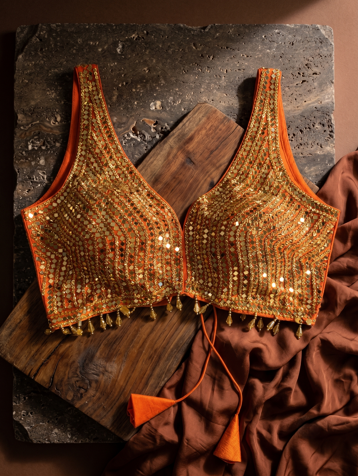 Lunara Festive Glow Blouse