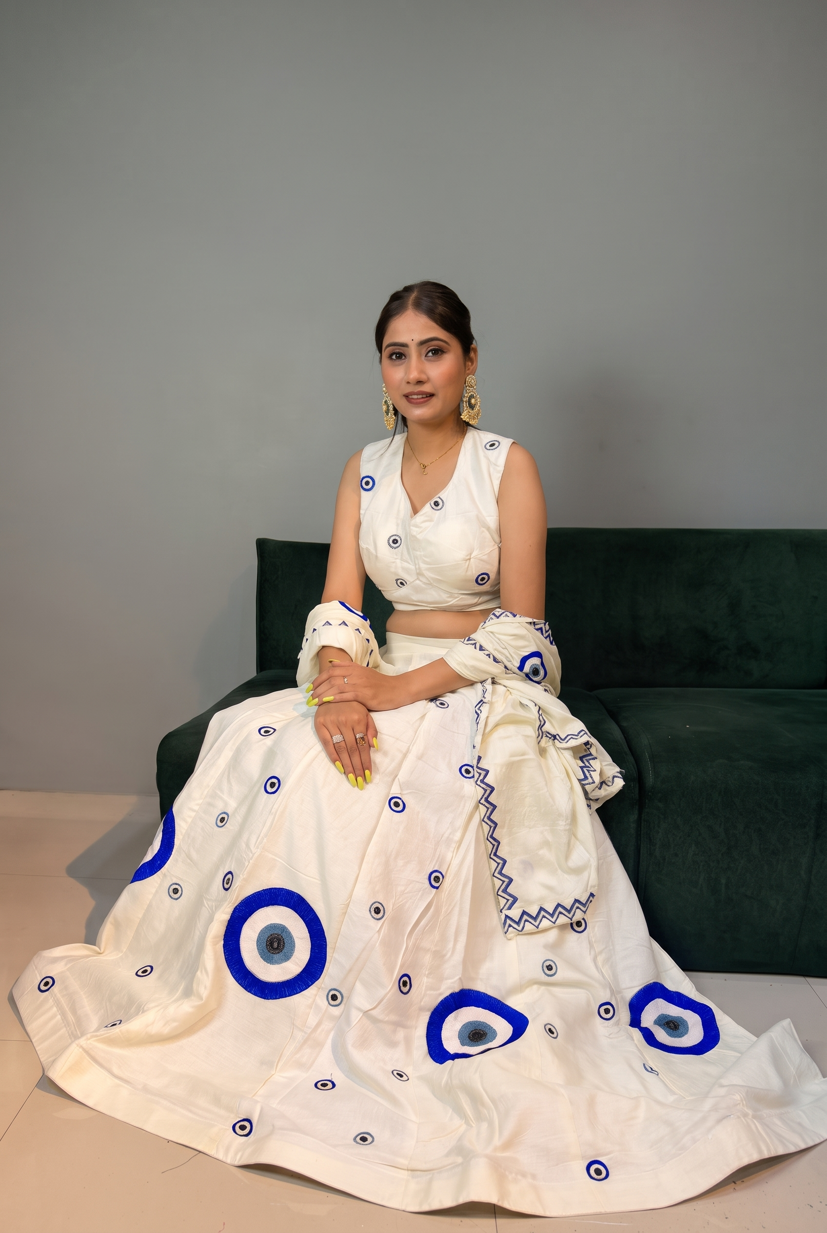 Cotton Lehenga With Blouse