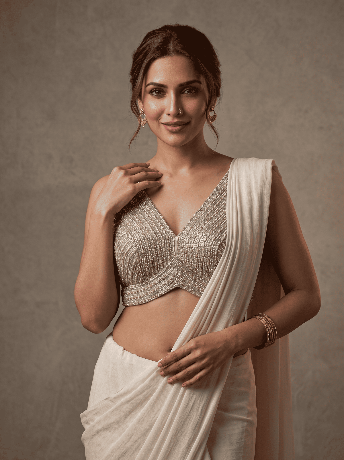 Kiara Luxe Pearl Blouse
