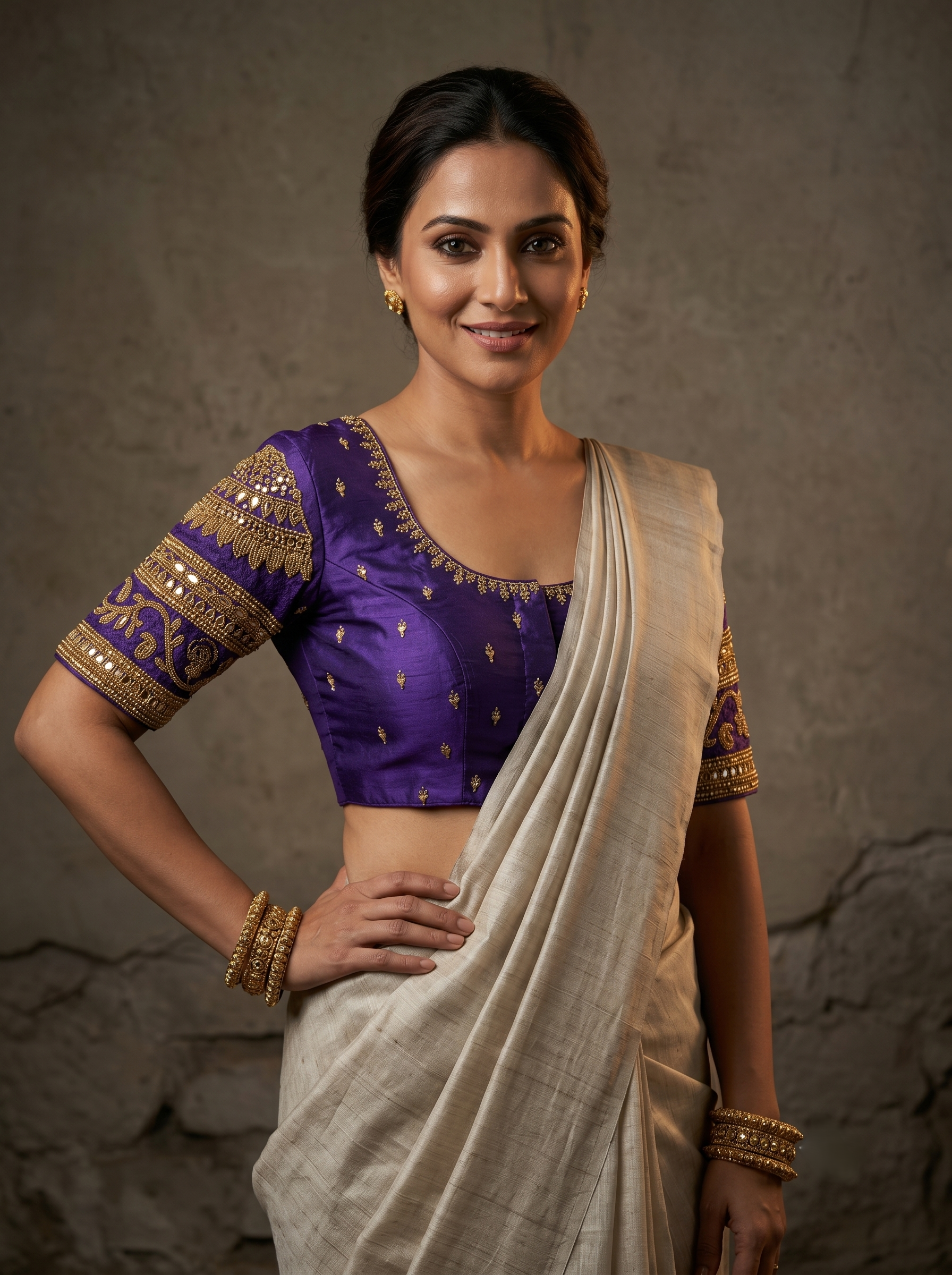 Rajwada Aari Jari Silk Blouse