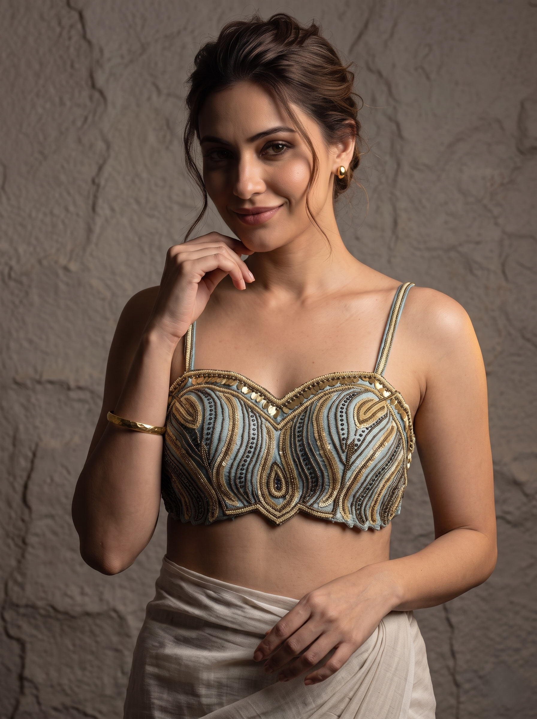 Diva Luxe Silk Designer Blouse