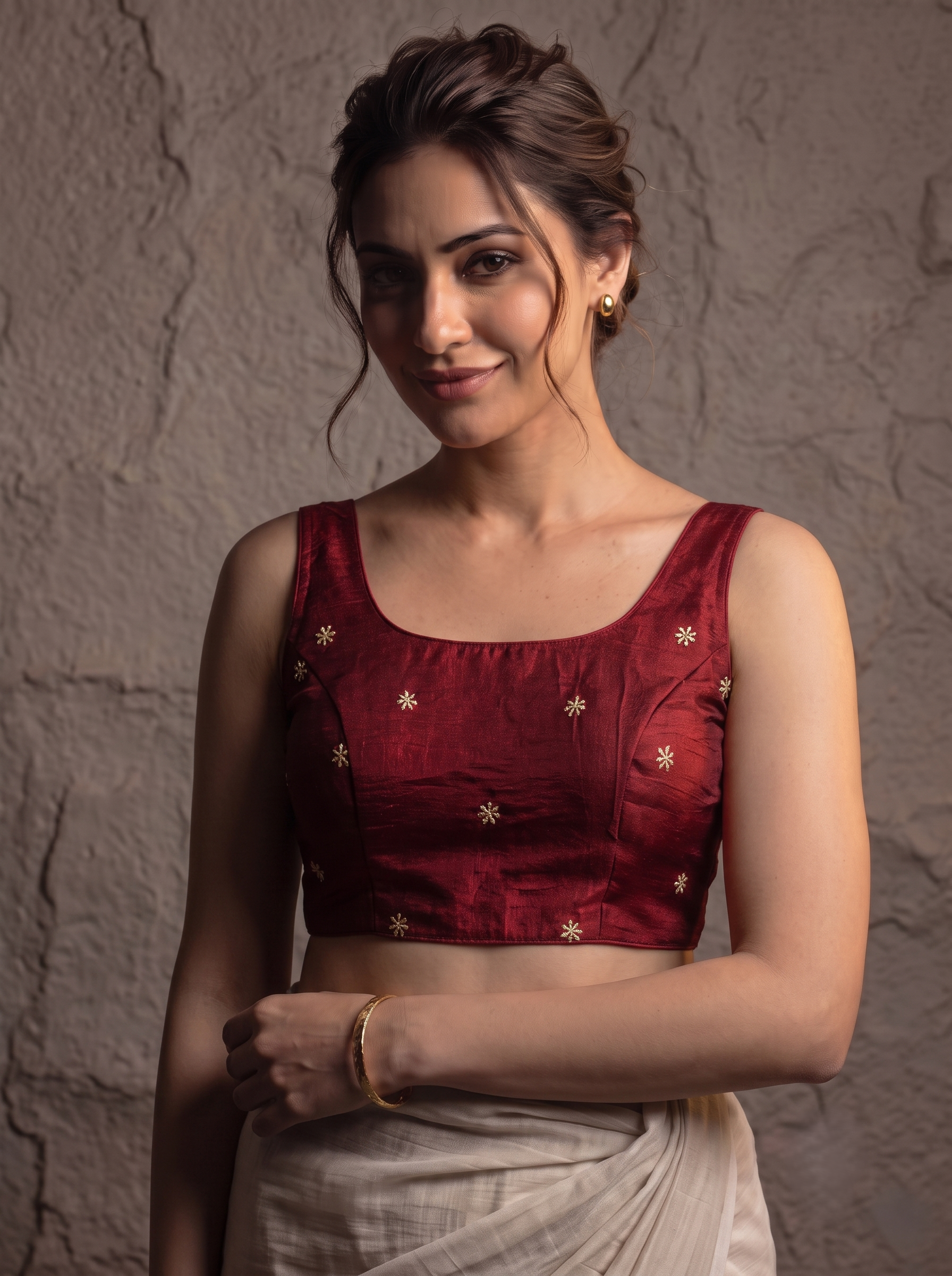Signature Vichitra Blouse
