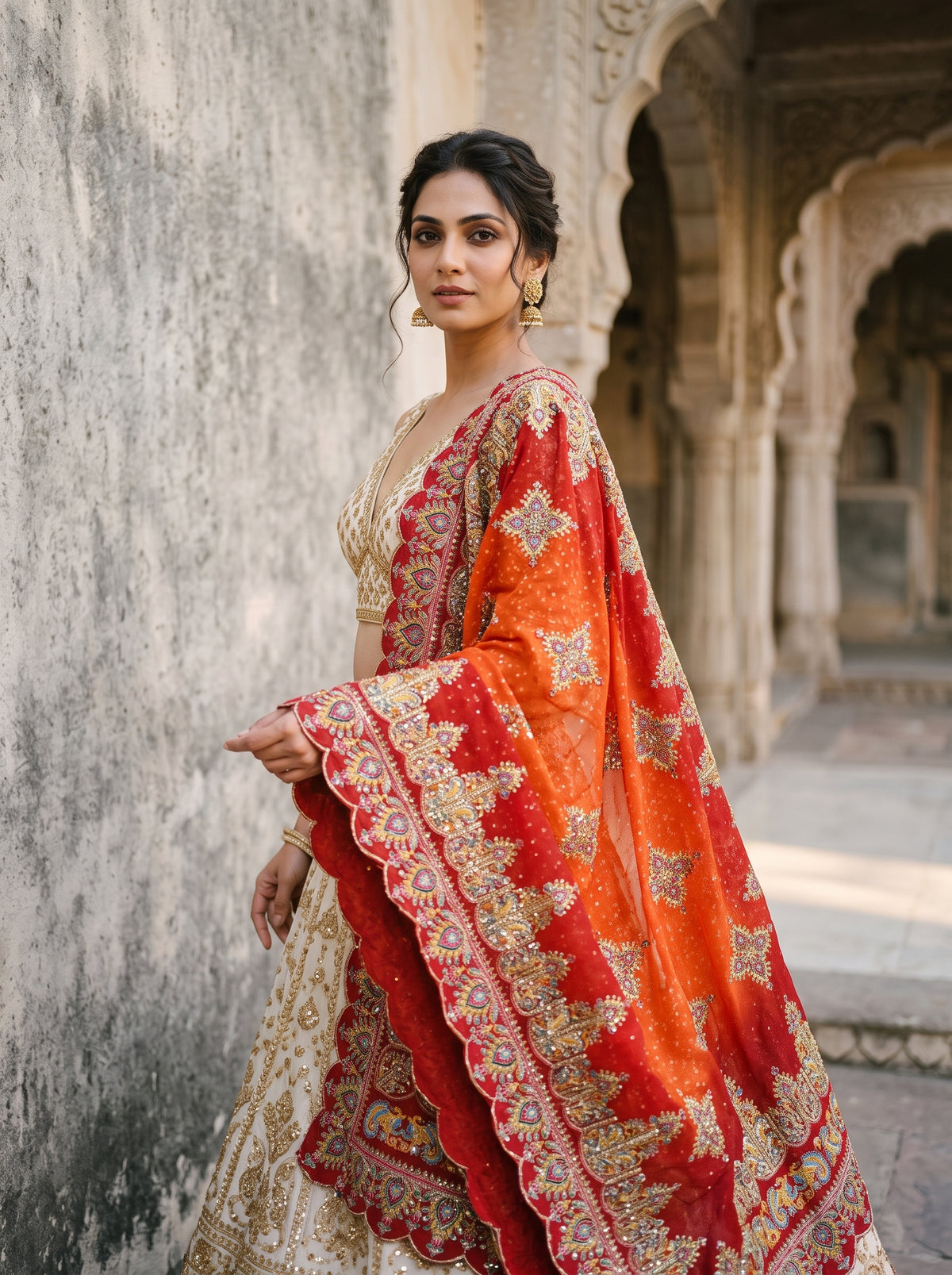 Zarika Chinon Dupatta
