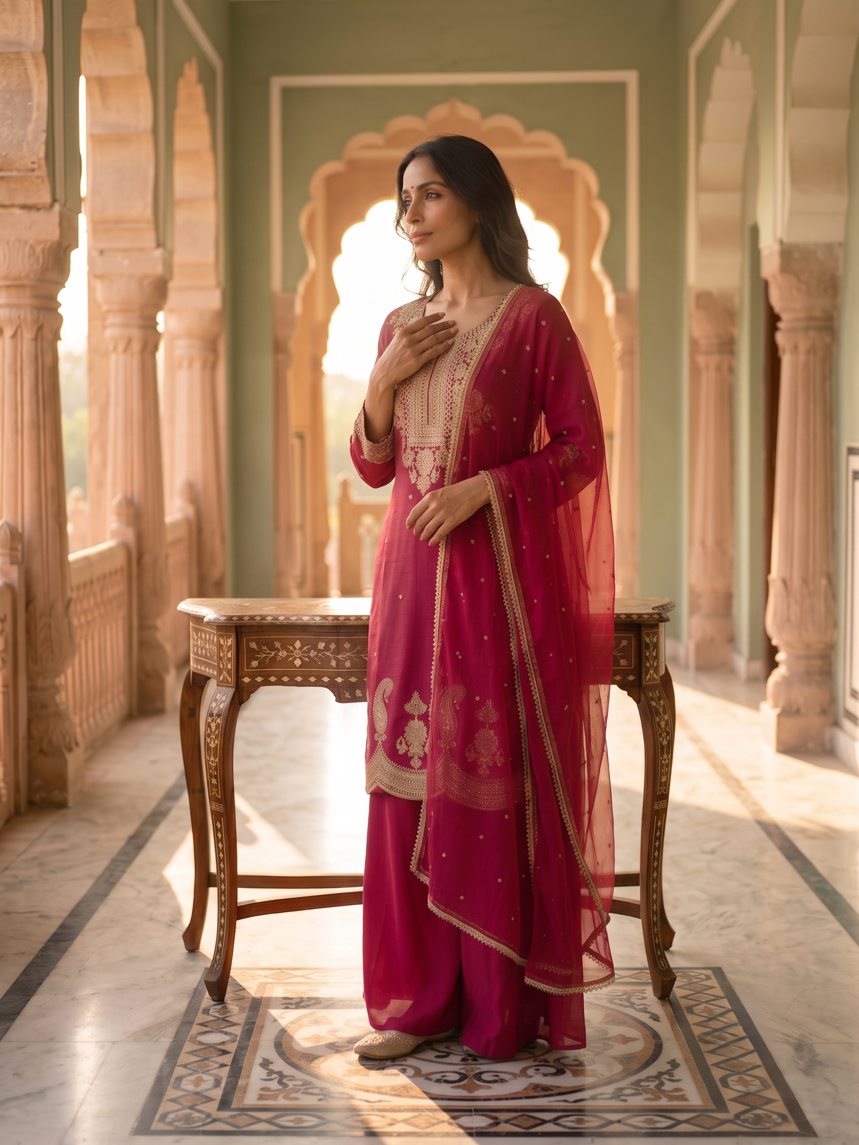 Aabha Roman 2-Tone Designer Set