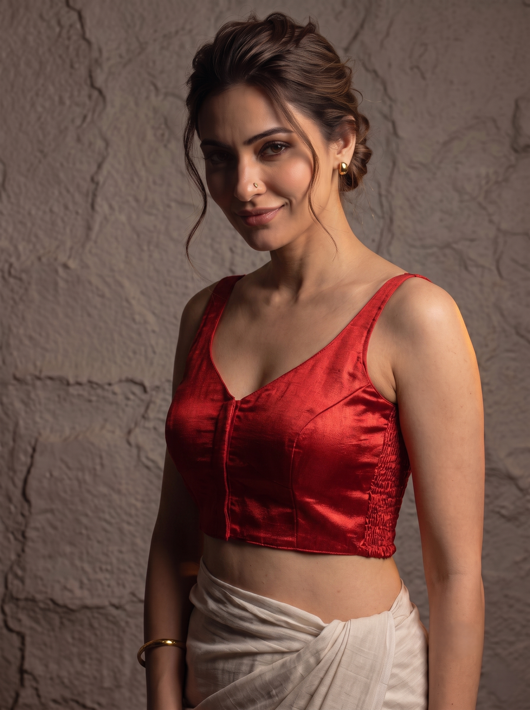 Luxe Gajji Silk Stretch Blouse