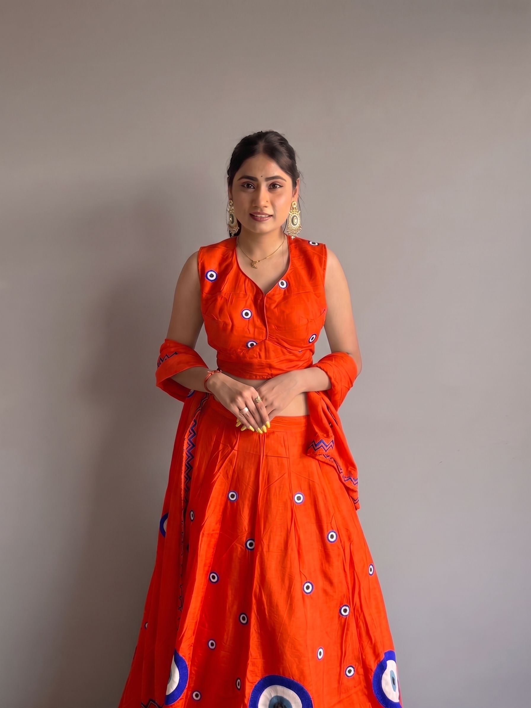 Cotton Lehenga With Blouse