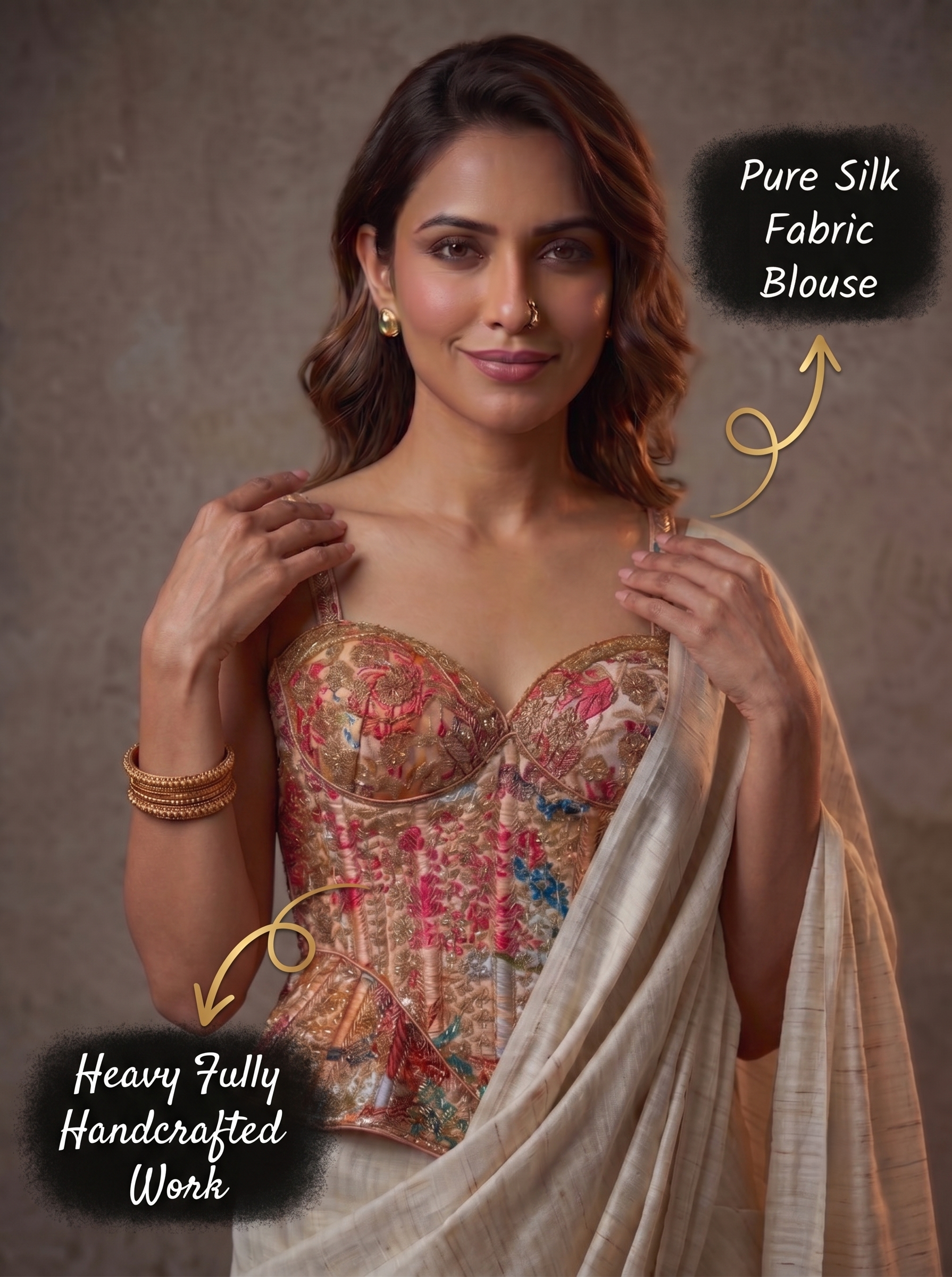 Valencia Handwork Blouse
