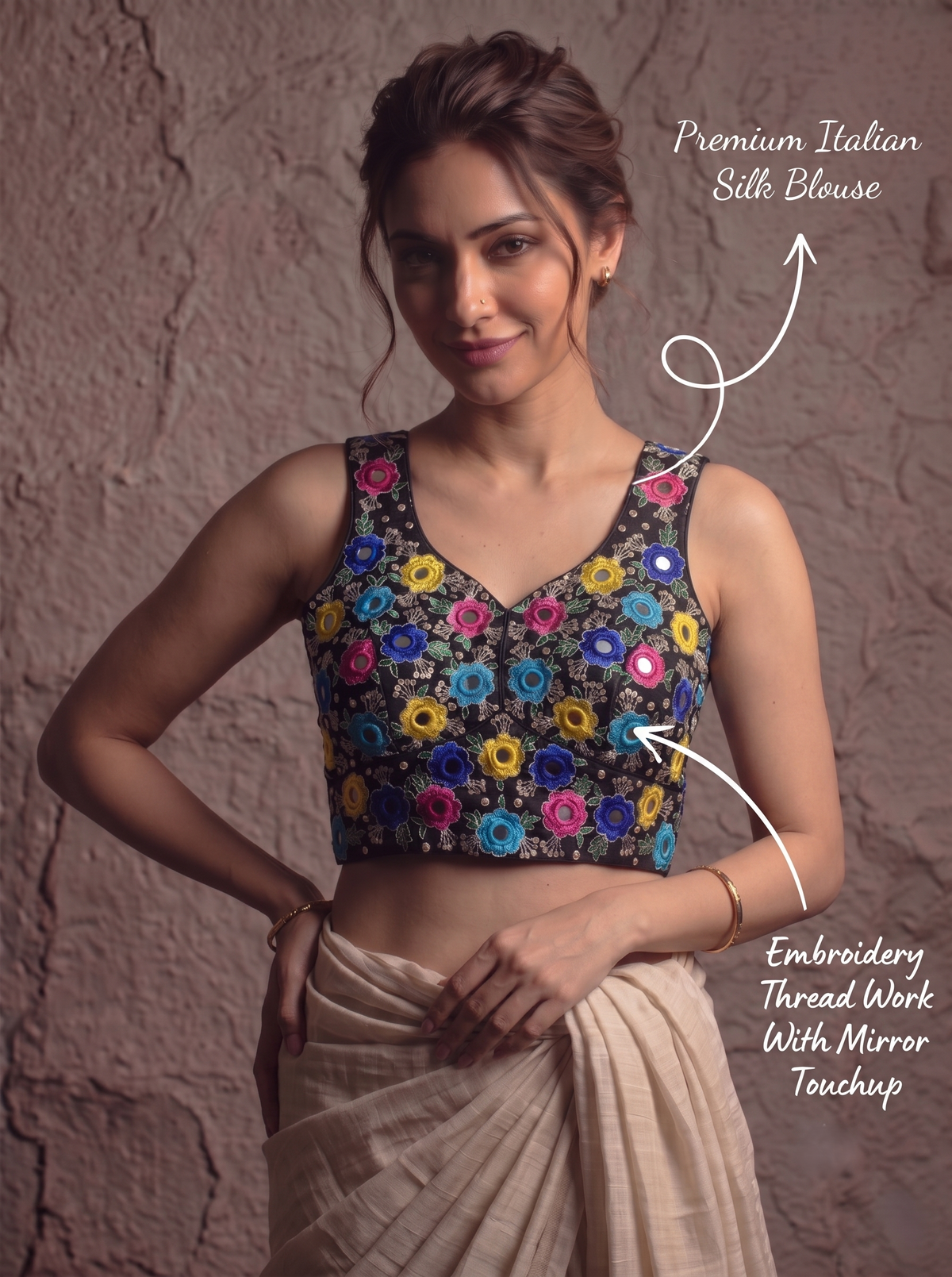 Bella Premium Italian Silk Blouse