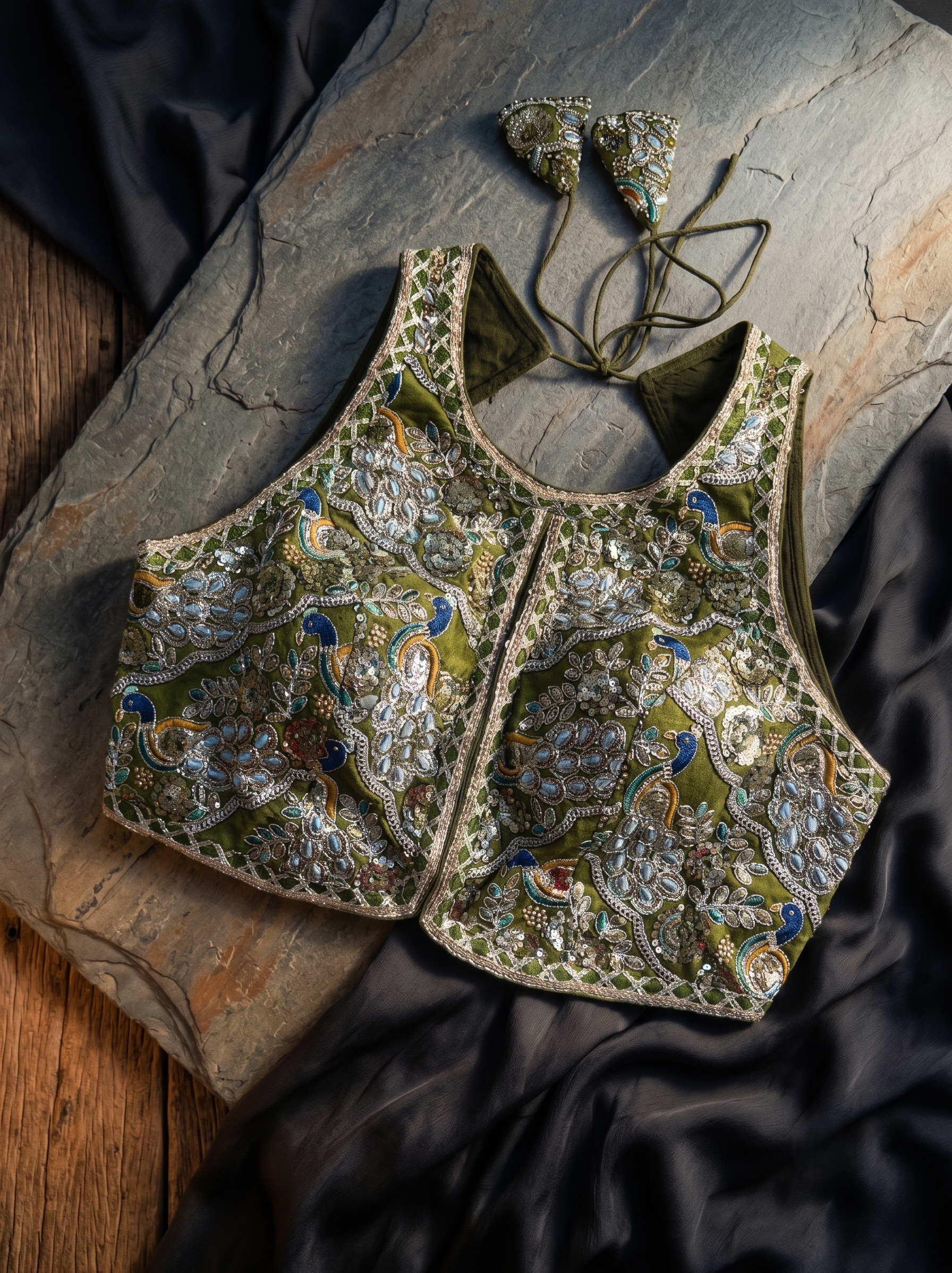 Neena Lace Stitch Designer Blouse
