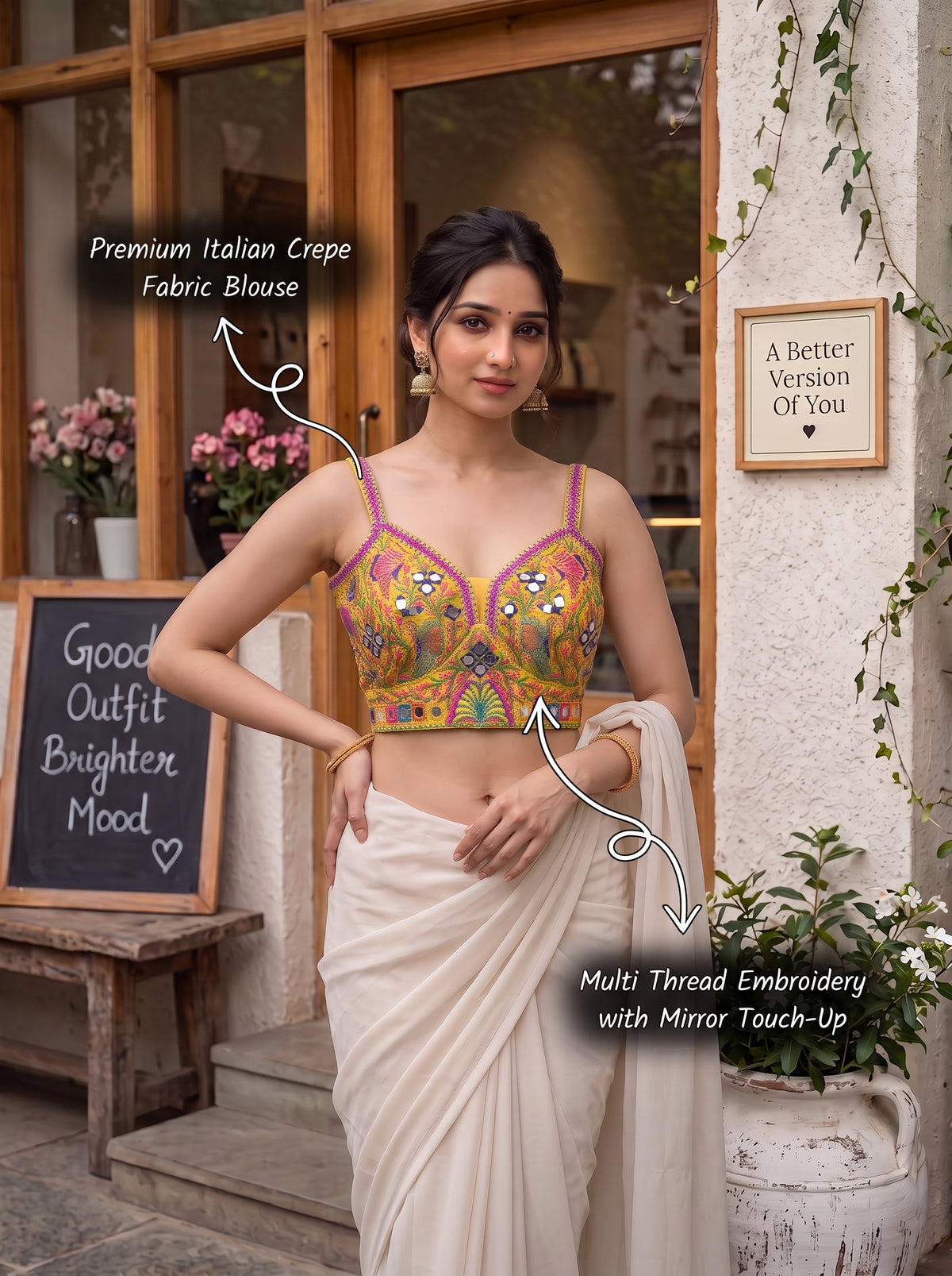 Raas Leela Mirror Blouse
