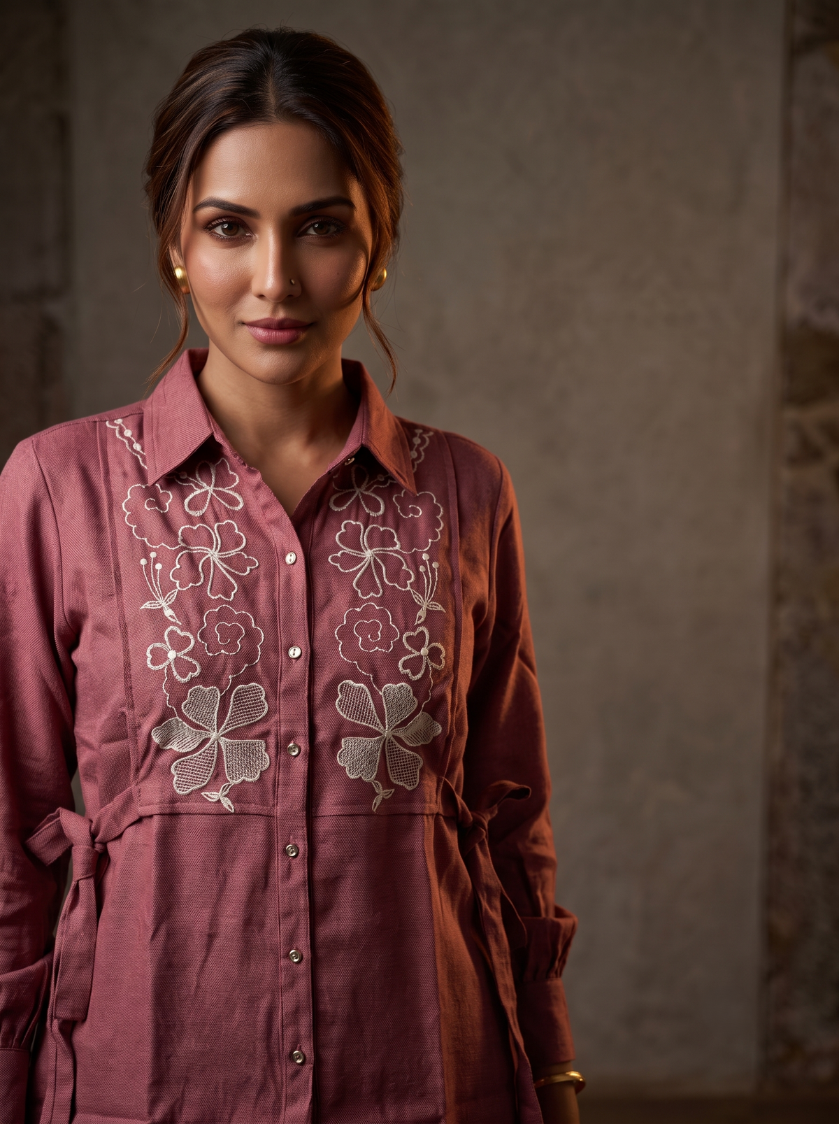 Aurelia Twill Dress Set