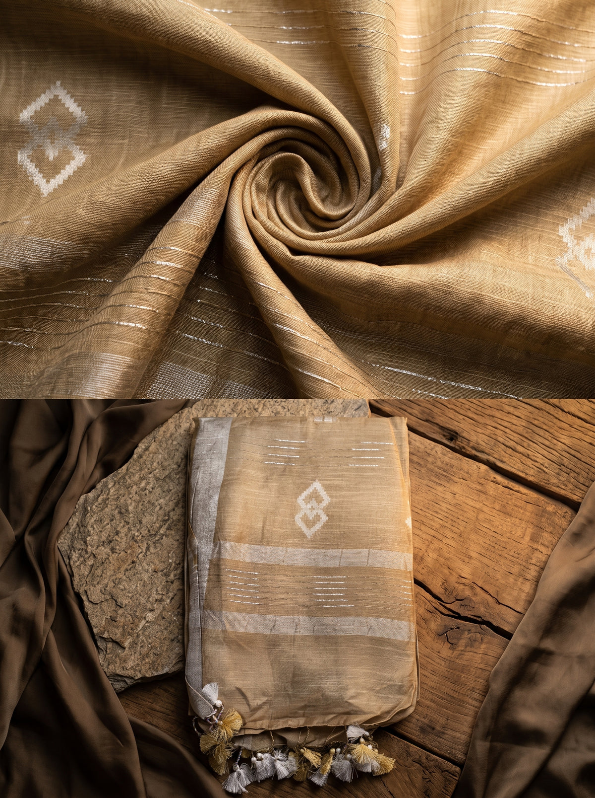 Samaira D-Linen Cotton Saree