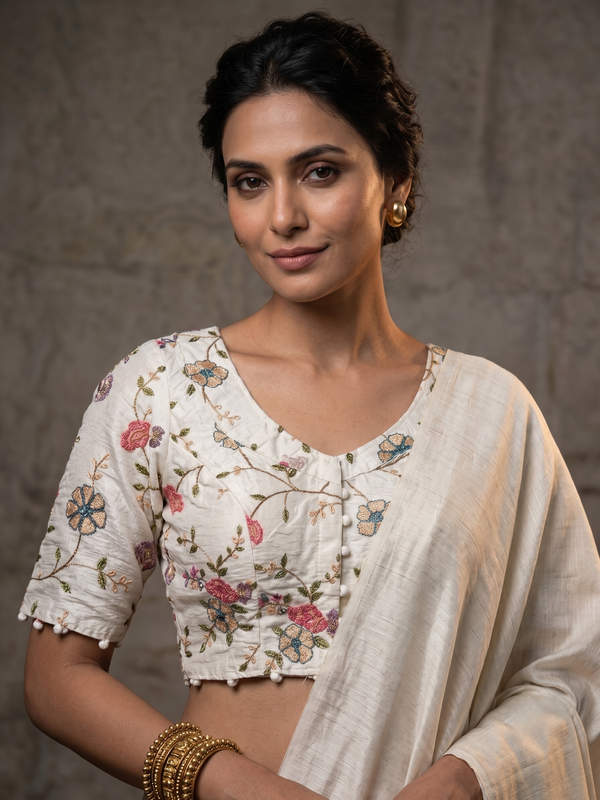 Cotton Coller Blouse