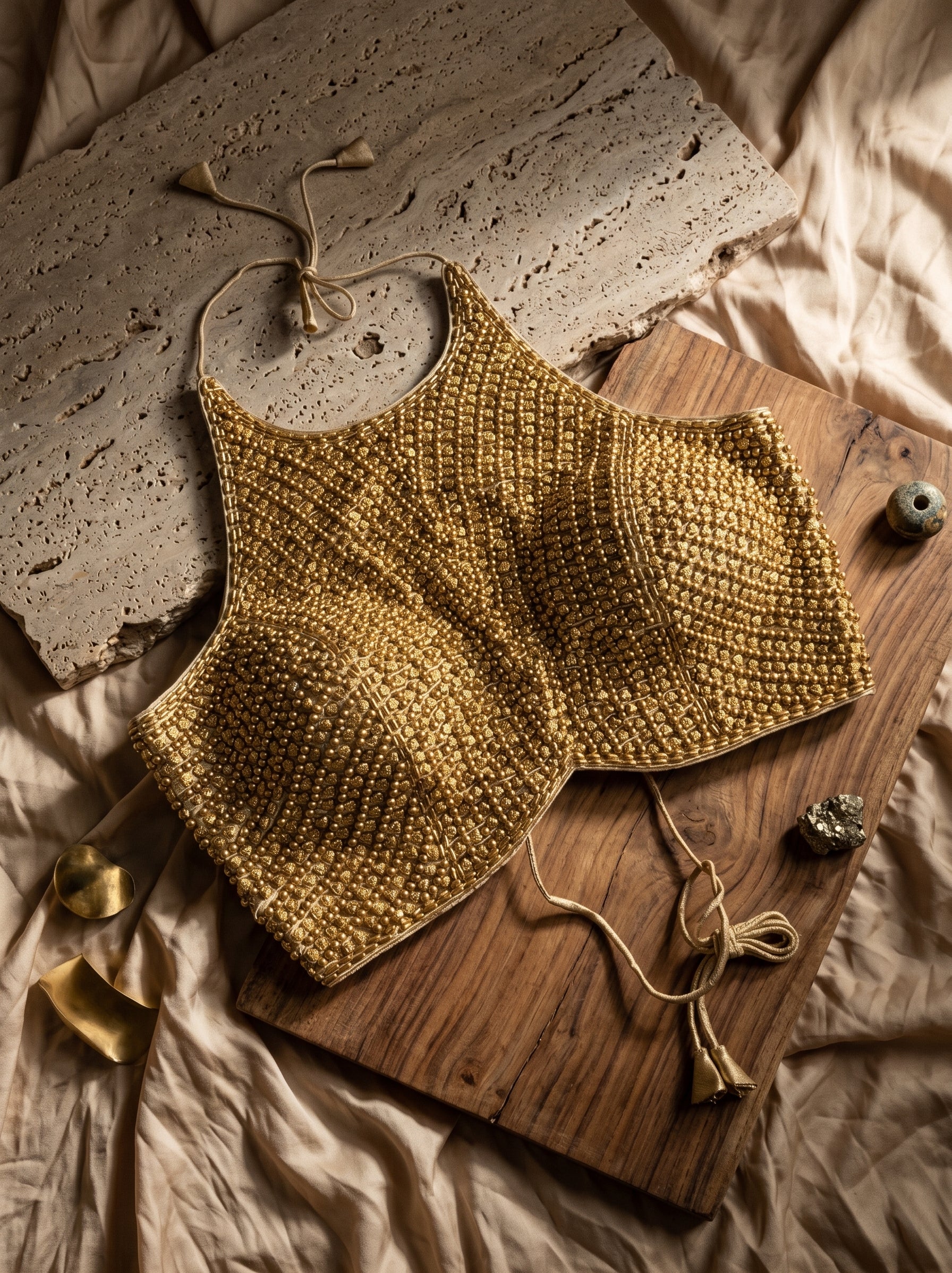 Zara Luxury Handcrafted Blouse